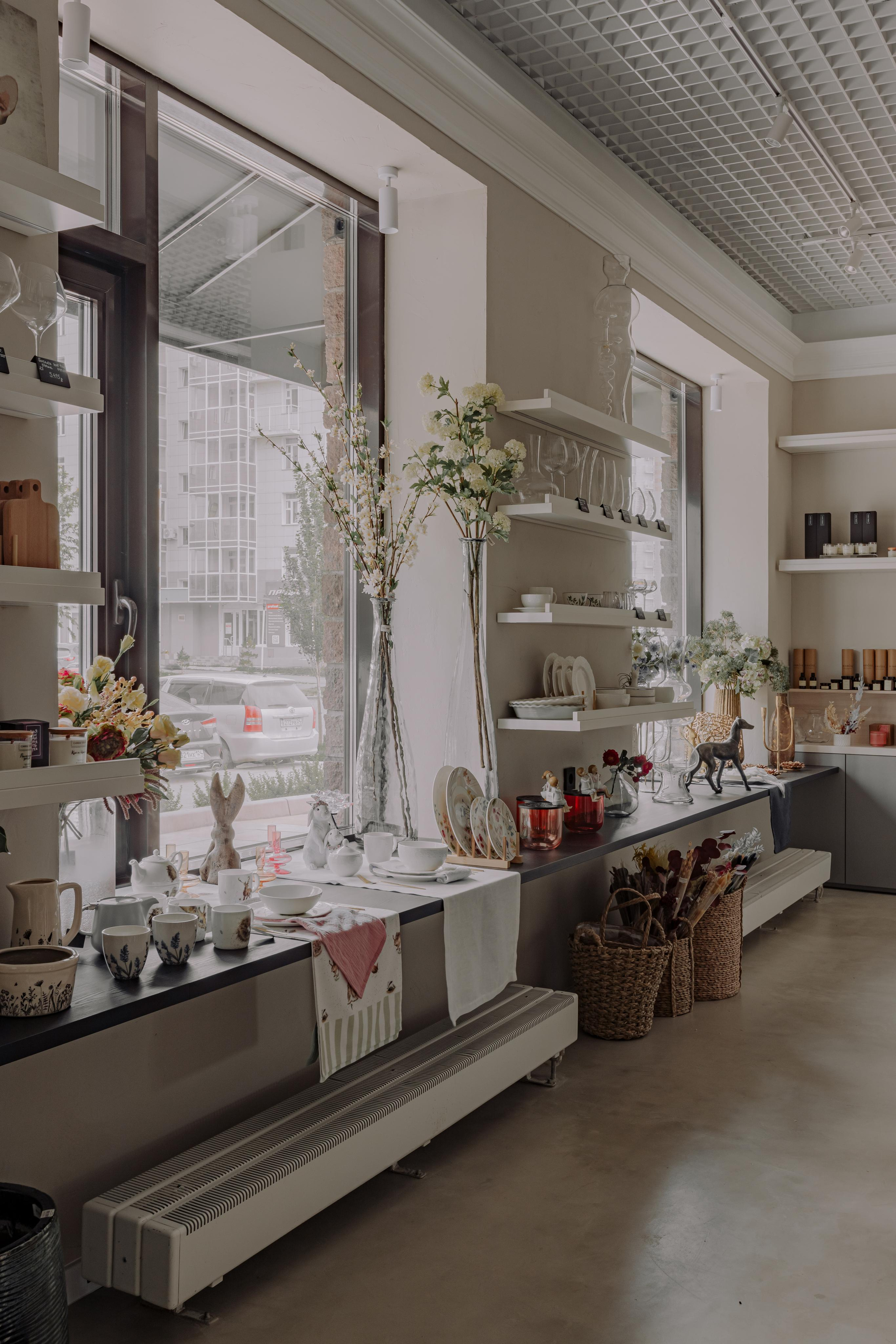 Салон цветов «URBAN FLO». Дизайн интерьера от Дмитрия Баландина