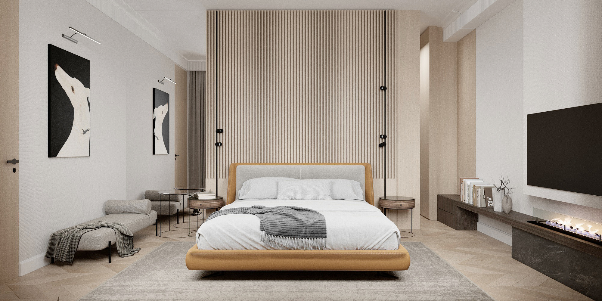 Трехкомнатная квартира ЖК «Преображенский» г. Красноярск. Дизайн интерьера от Дмитрия Баландина