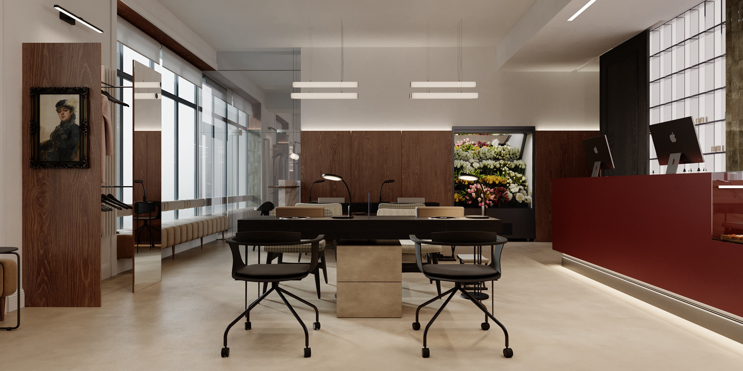 Салон красоты «IKI». Дизайн интерьера от Дмитрия Баландина