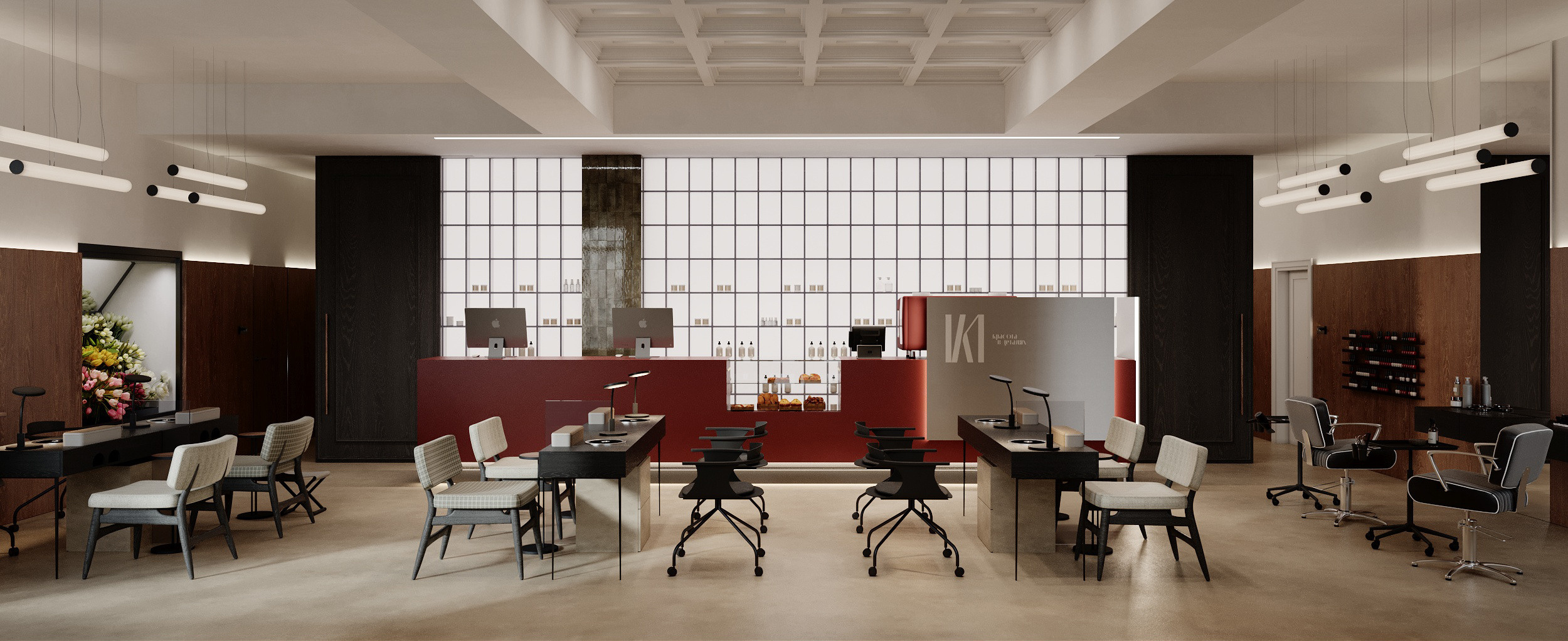 Салон красоты «IKI». Дизайн интерьера от Дмитрия Баландина