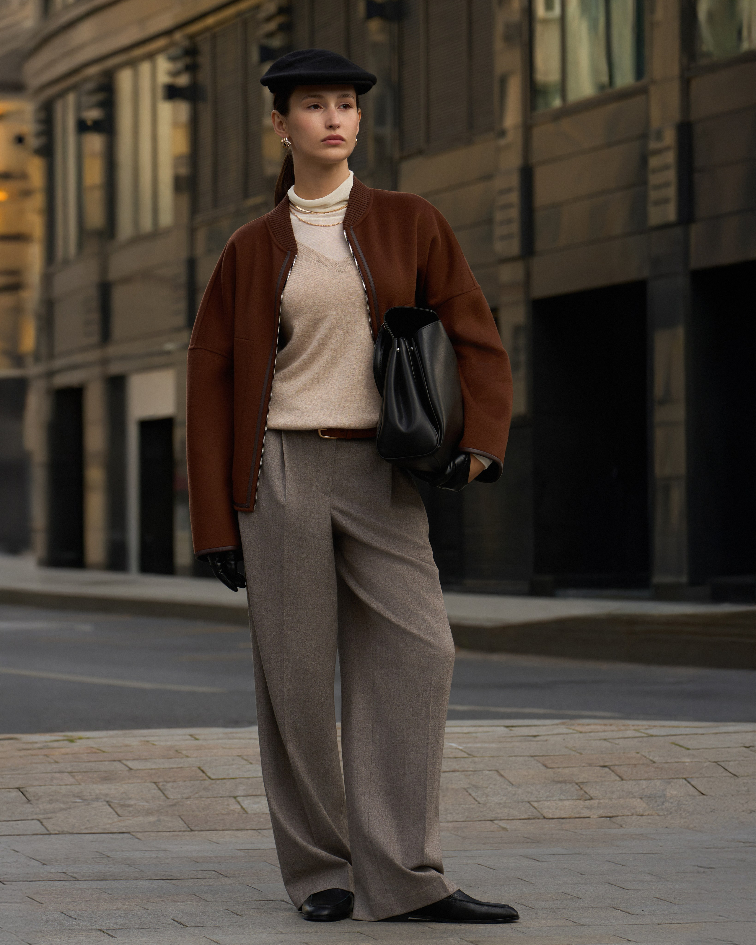 Стрит лукбук осень-зима. Фотограф для брендов в Москве Мария Волковская