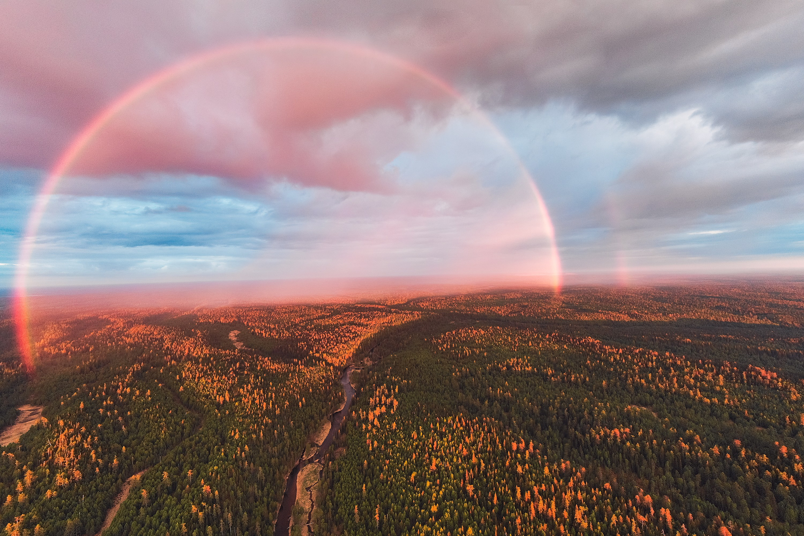 Пейзаж. Аэросъемка в Архангельске, Александр Ермолин