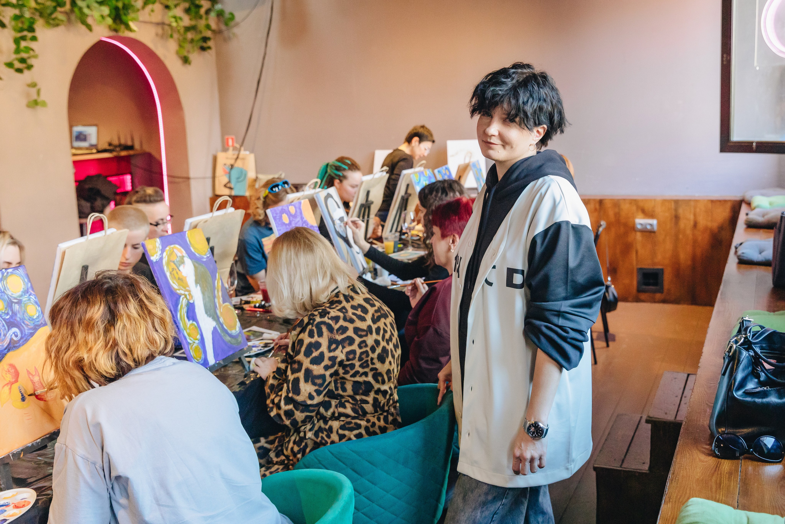 Арт-вечеринка. Семейный фотограф в Санкт-Петербурге Ева Маркова