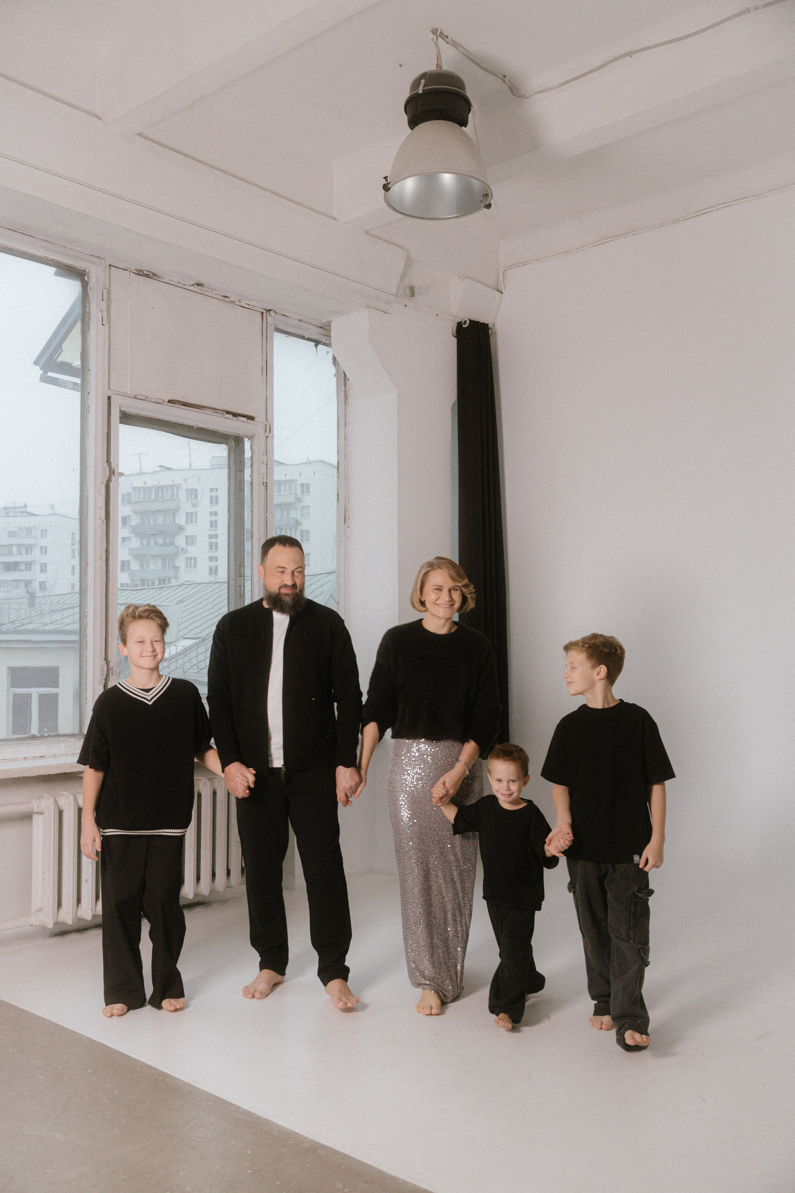 Сергей + Юля + Даня + Дима + Слава. Семейный и детский фотограф Юлия Шох