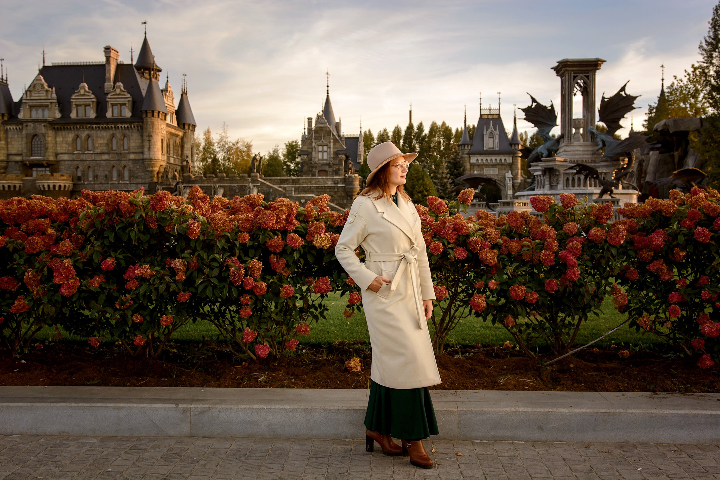 Семейная фотосессия у Замка Гарибальди. Фотограф Оксана Сафонова г. Тольятти