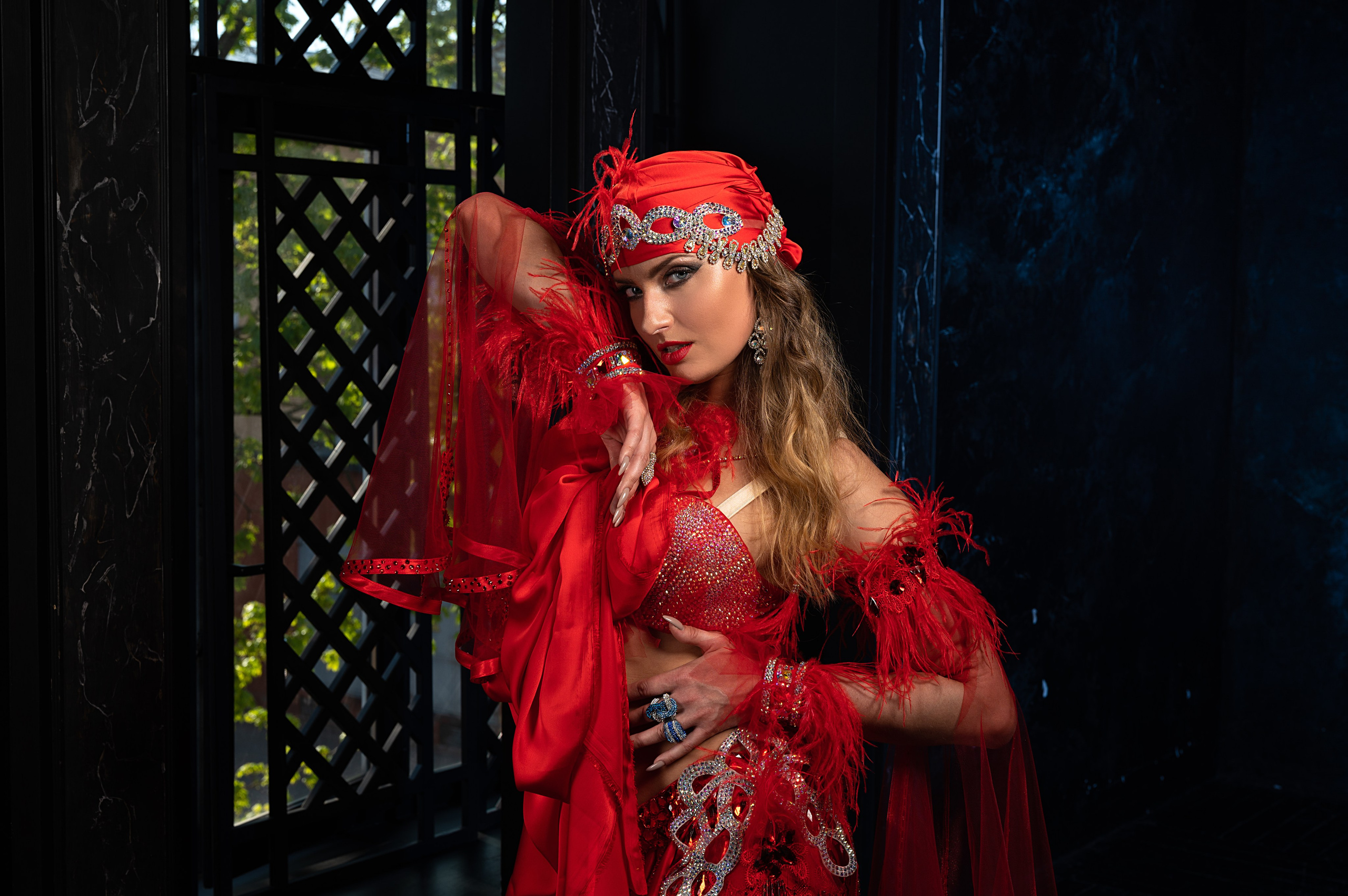Студийная съёмка в стиле BellyDance. Портретный фотограф в Санкт-Петербурге Владимир Никитин