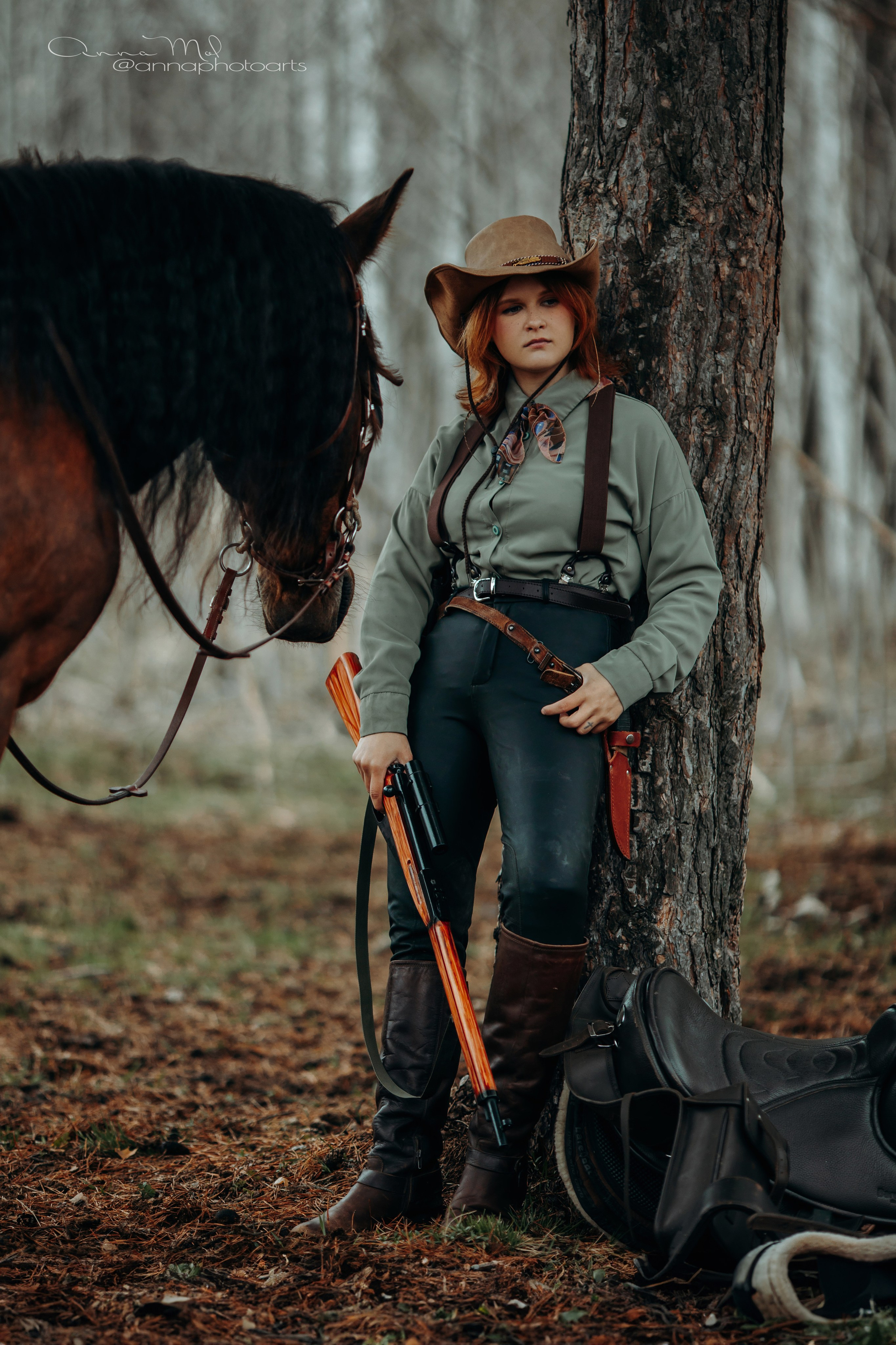 По мотивам любимой игры / РДР2. Анна Молчанова конный фотограф в Тюмени | фотосессии с лошадьми Тюмень