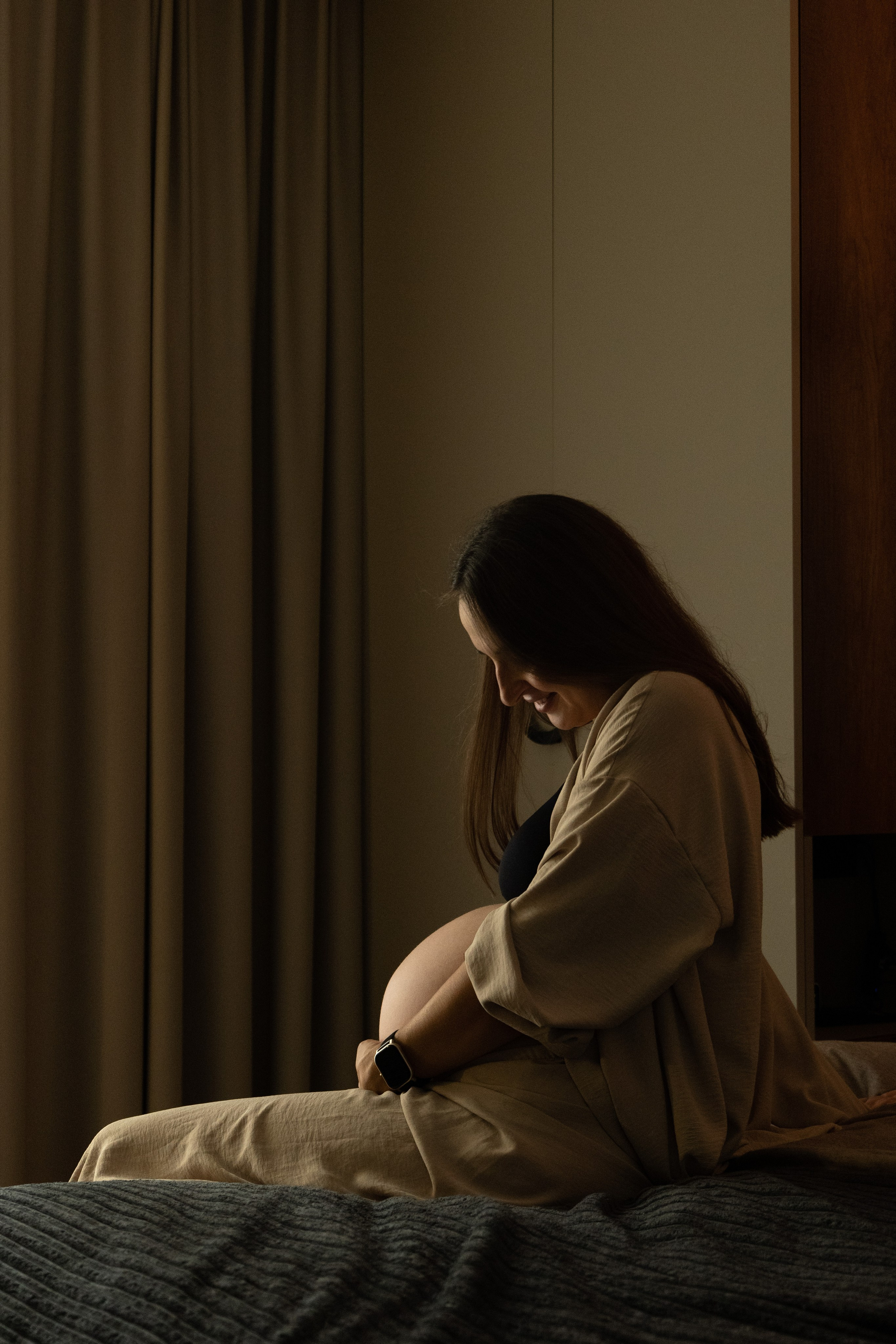 Домашняя фотосессия «В ожидании». Фотограф видеограф Ольга Василевская