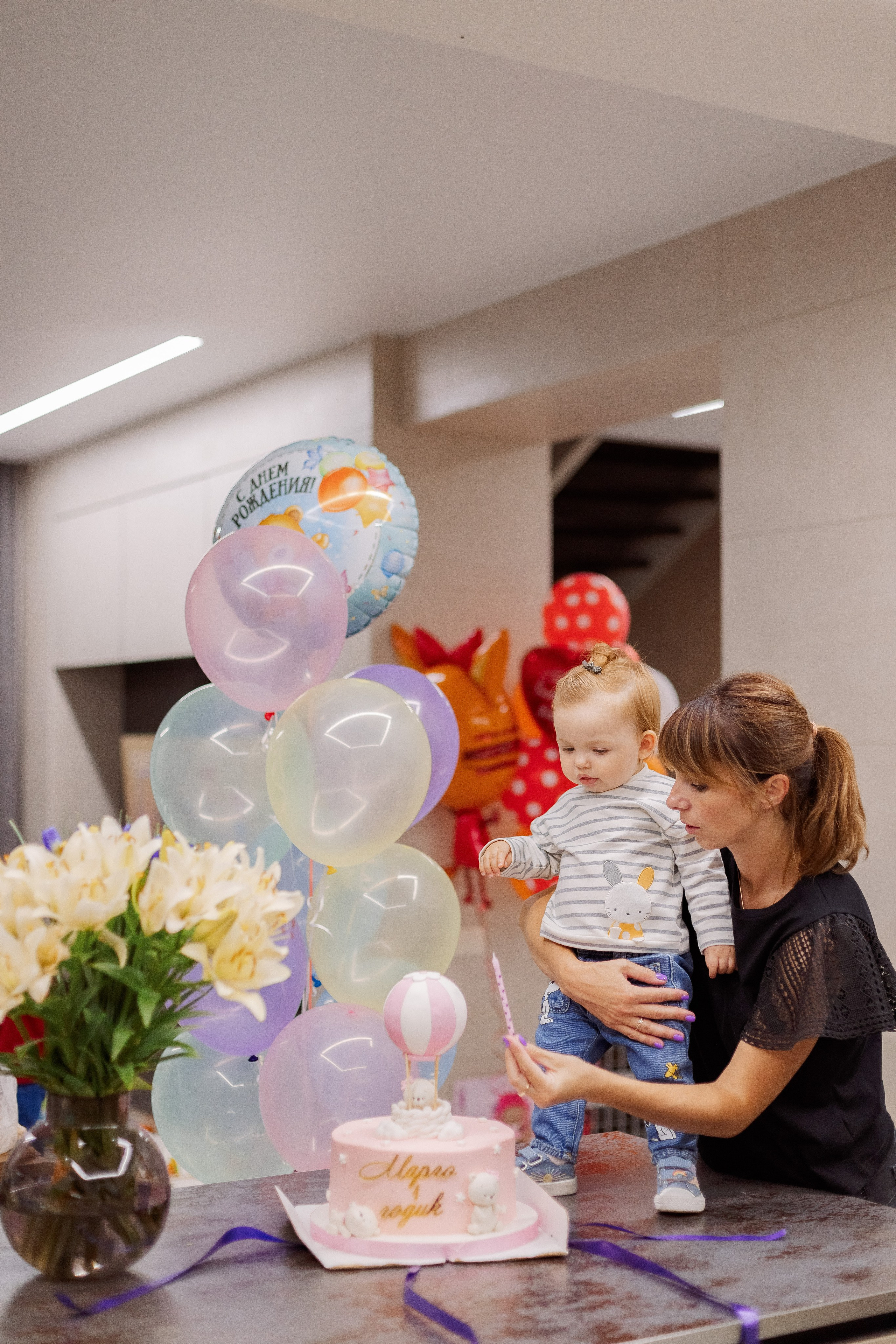 Про Риту и ее первый день рождения!. Семейный и детский фотограф в Туле