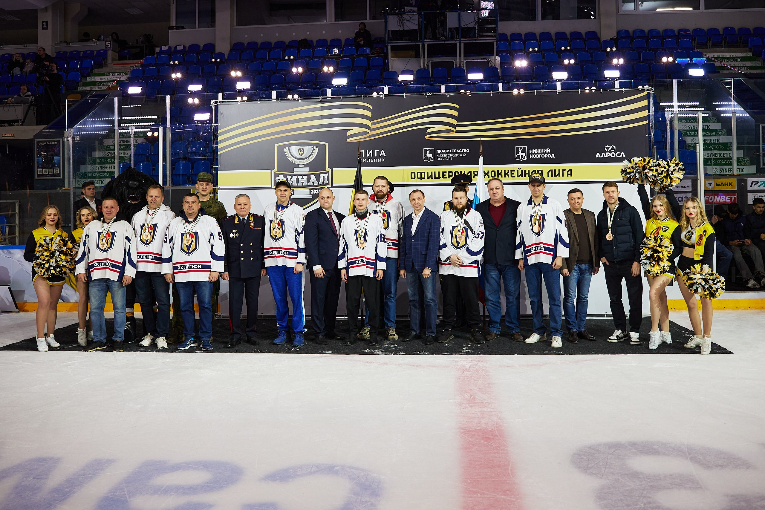 Репортаж. Офицерская хоккейная лига 2025 год. Спортивный фотограф Некрасов Денис