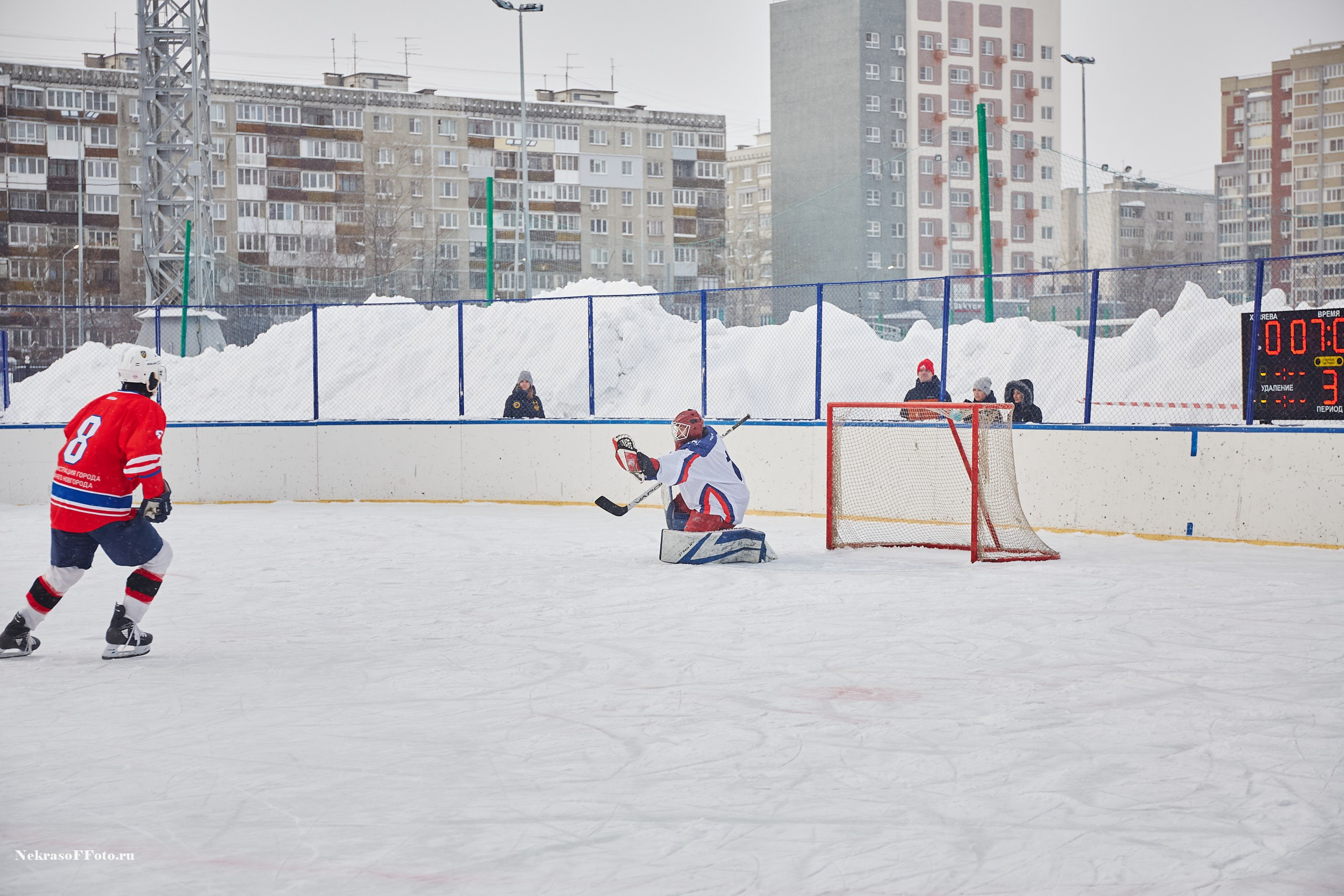 Турнир по хоккею «Русская классика» в рамках Офицерской хоккейной лиги. Спортивный фотограф Некрасов Денис