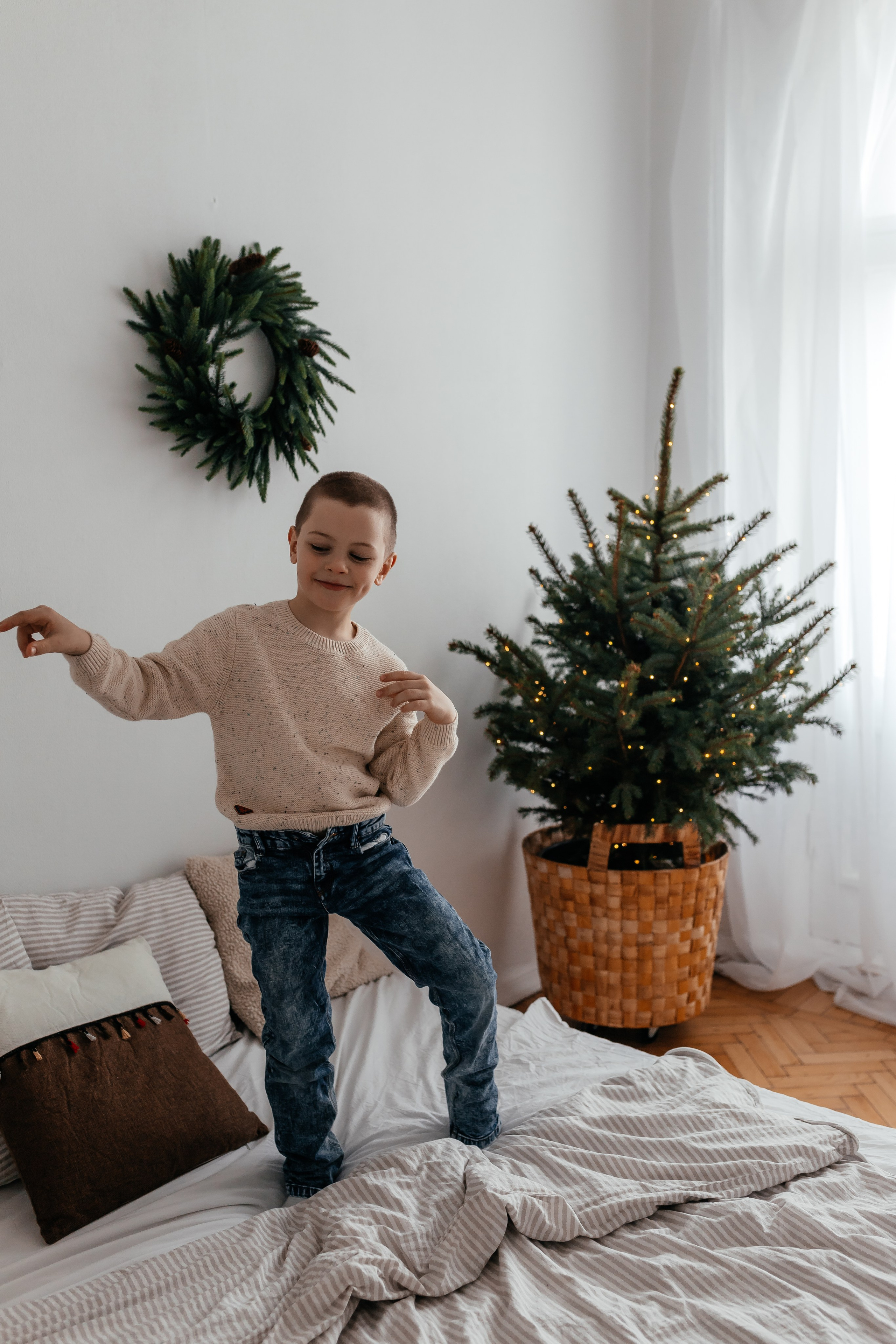 Таня, Захар, Миша. Семейный и домашний фотограф в Москве и МО Королева Валерия