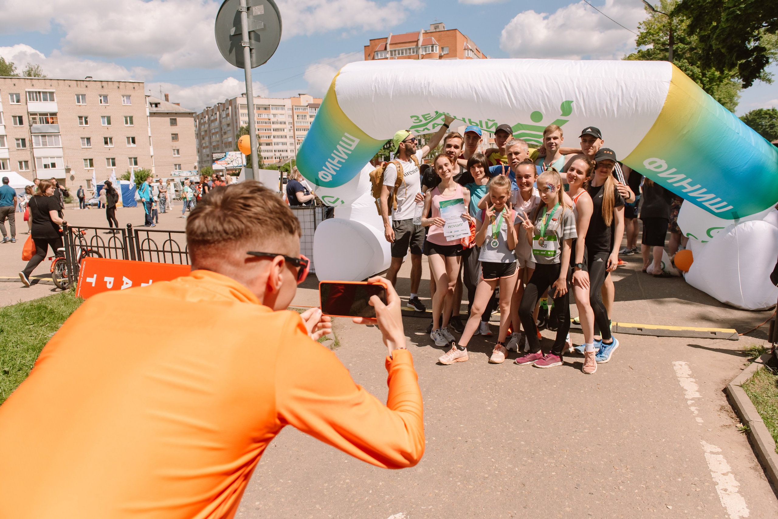 Зеленый марафон СБЕР. Репортажный фотограф в Москве и по всему миру Степанова Юлия