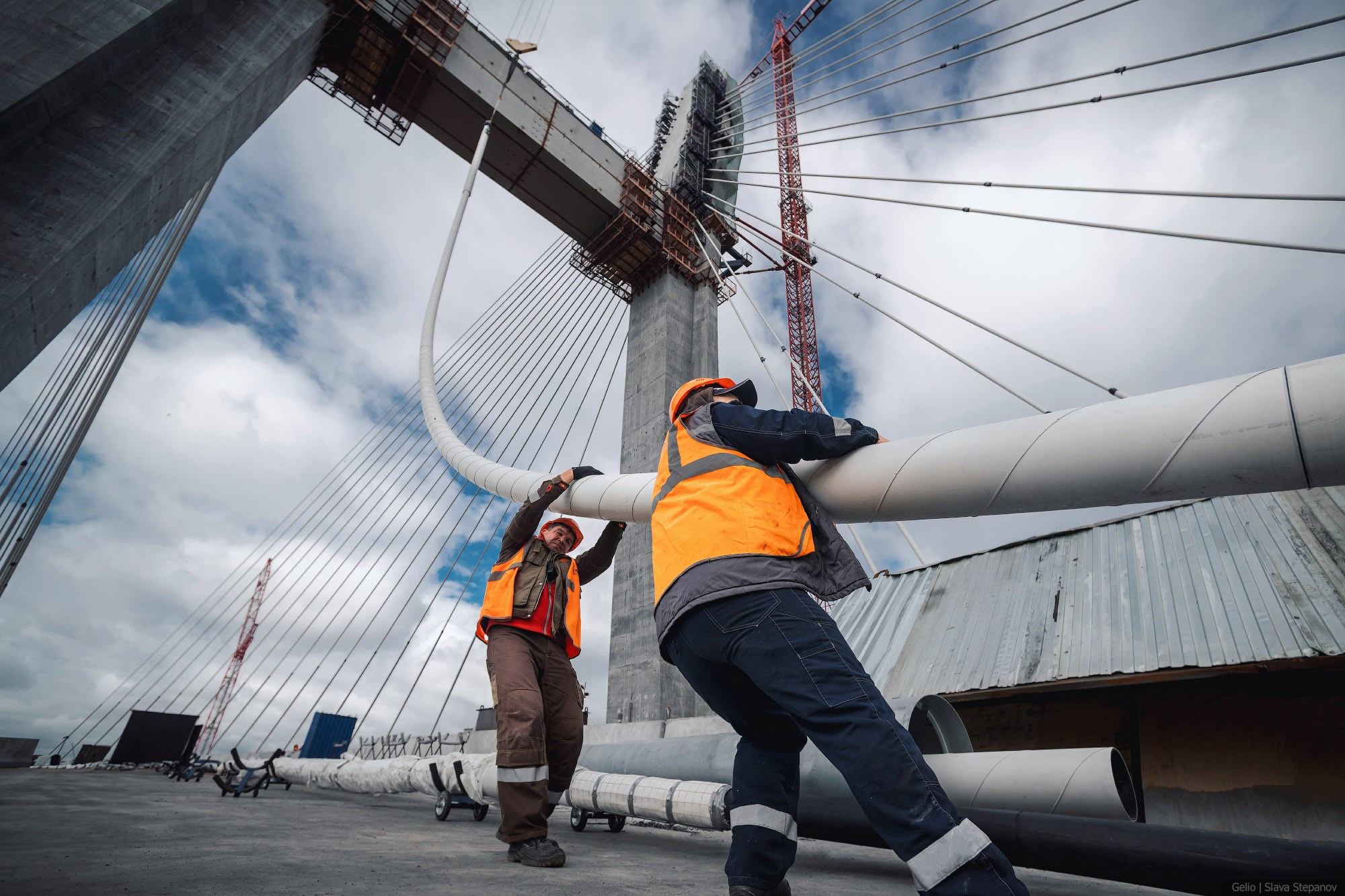 Строительство. Фотограф Слава Степанов, Gelio