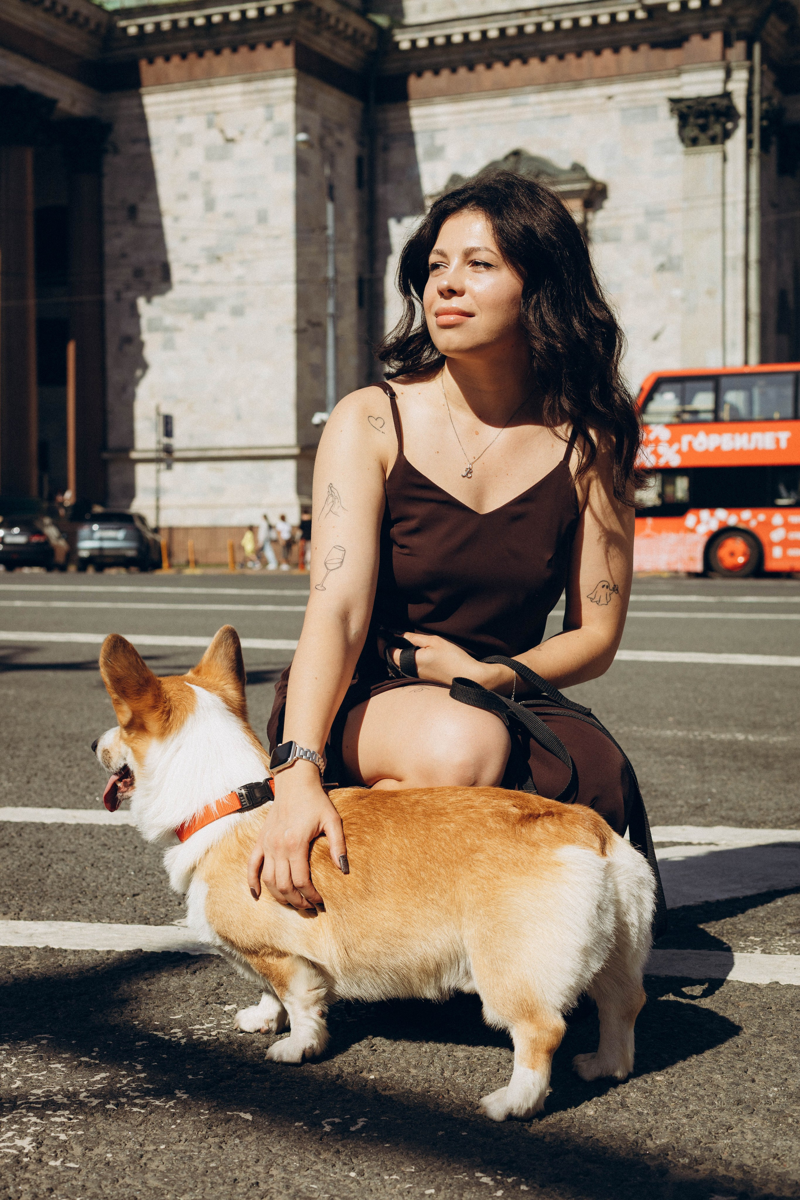 Фотосессия с собакой. Фотограф в Санкт-Петербурге Полина