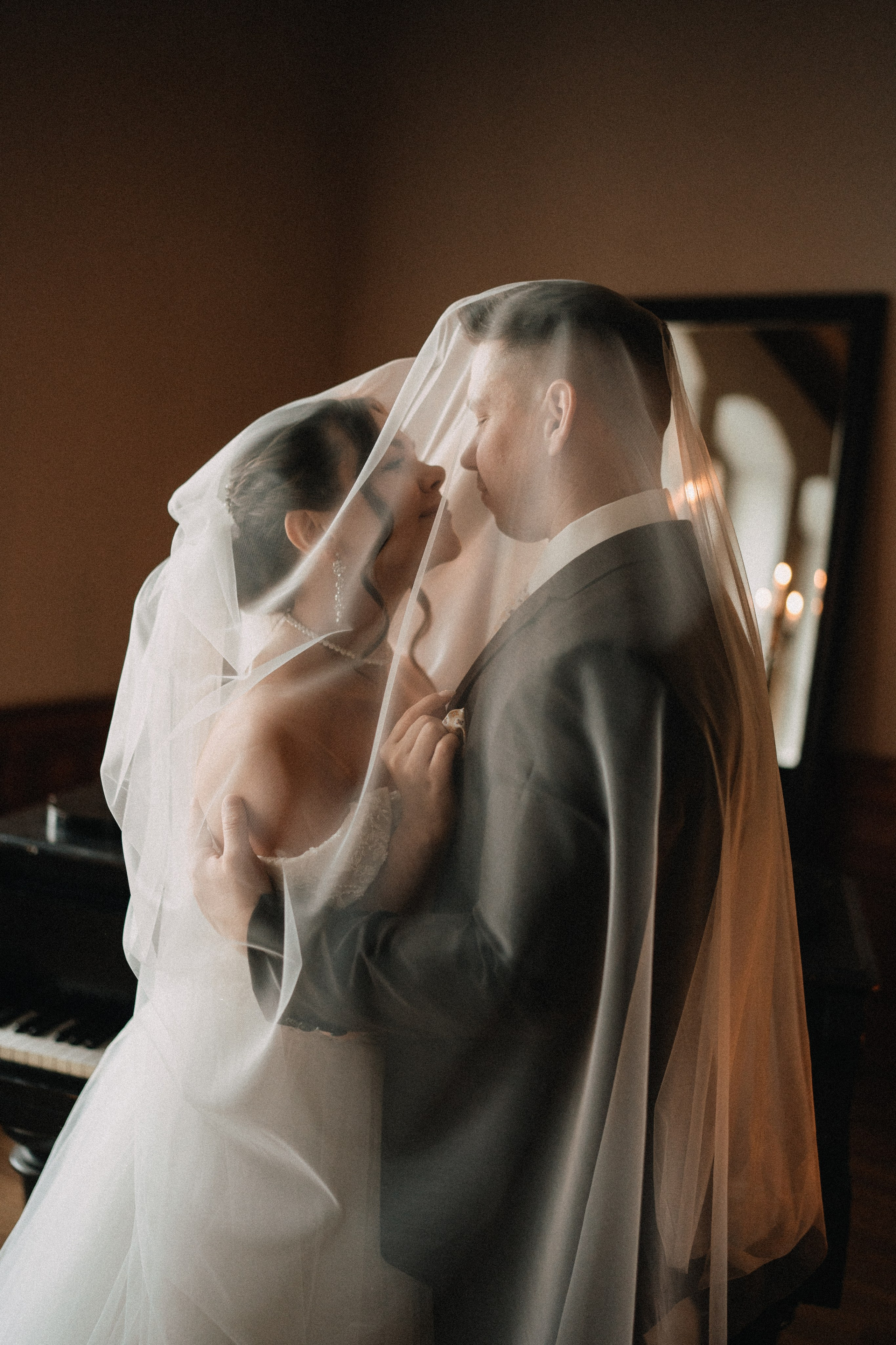 Свадебная фотосессия в студии. Федосова Елизавета. Свадебный фотограф в СПб.