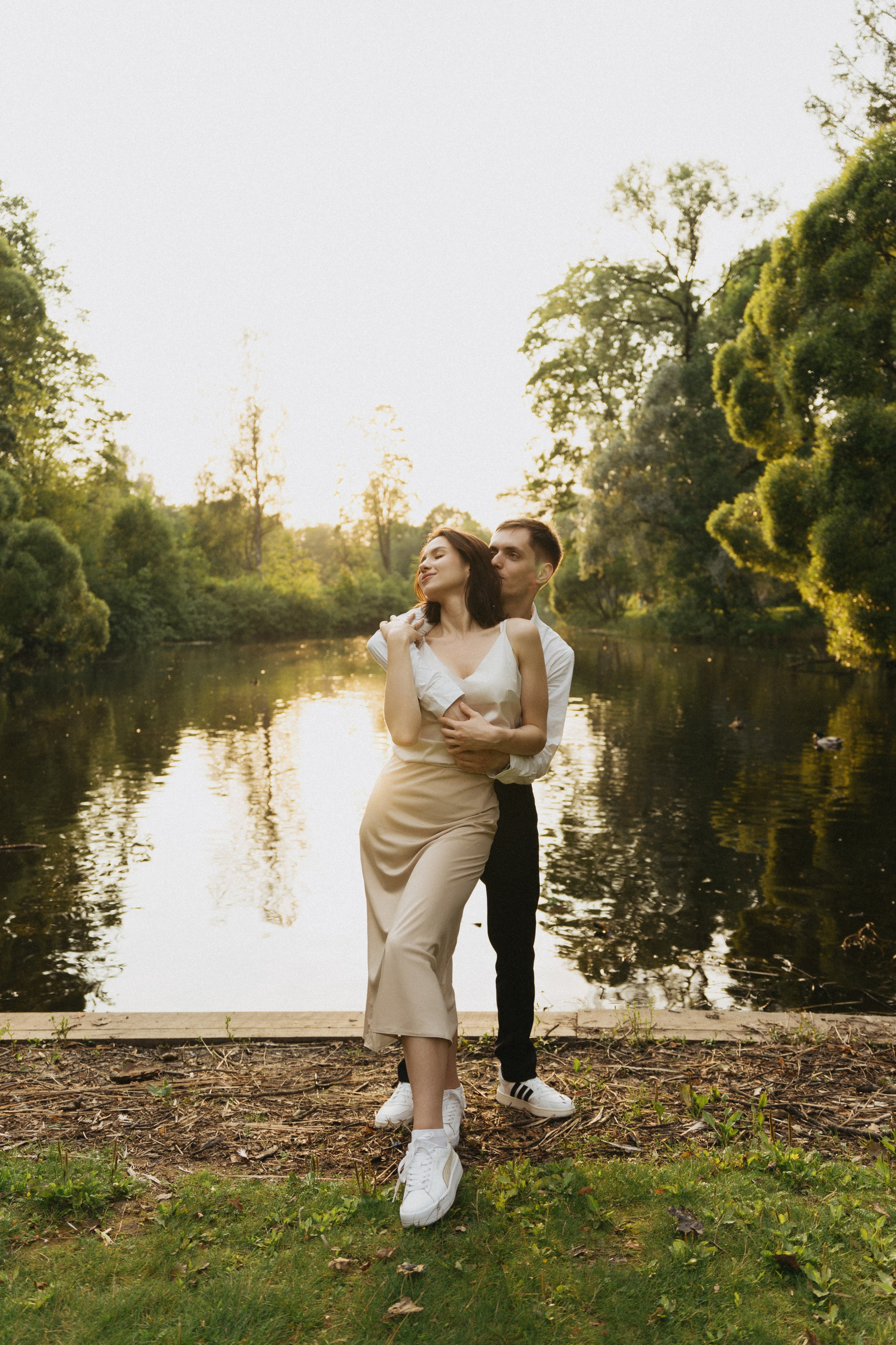 Фотосессия лавстори в парке