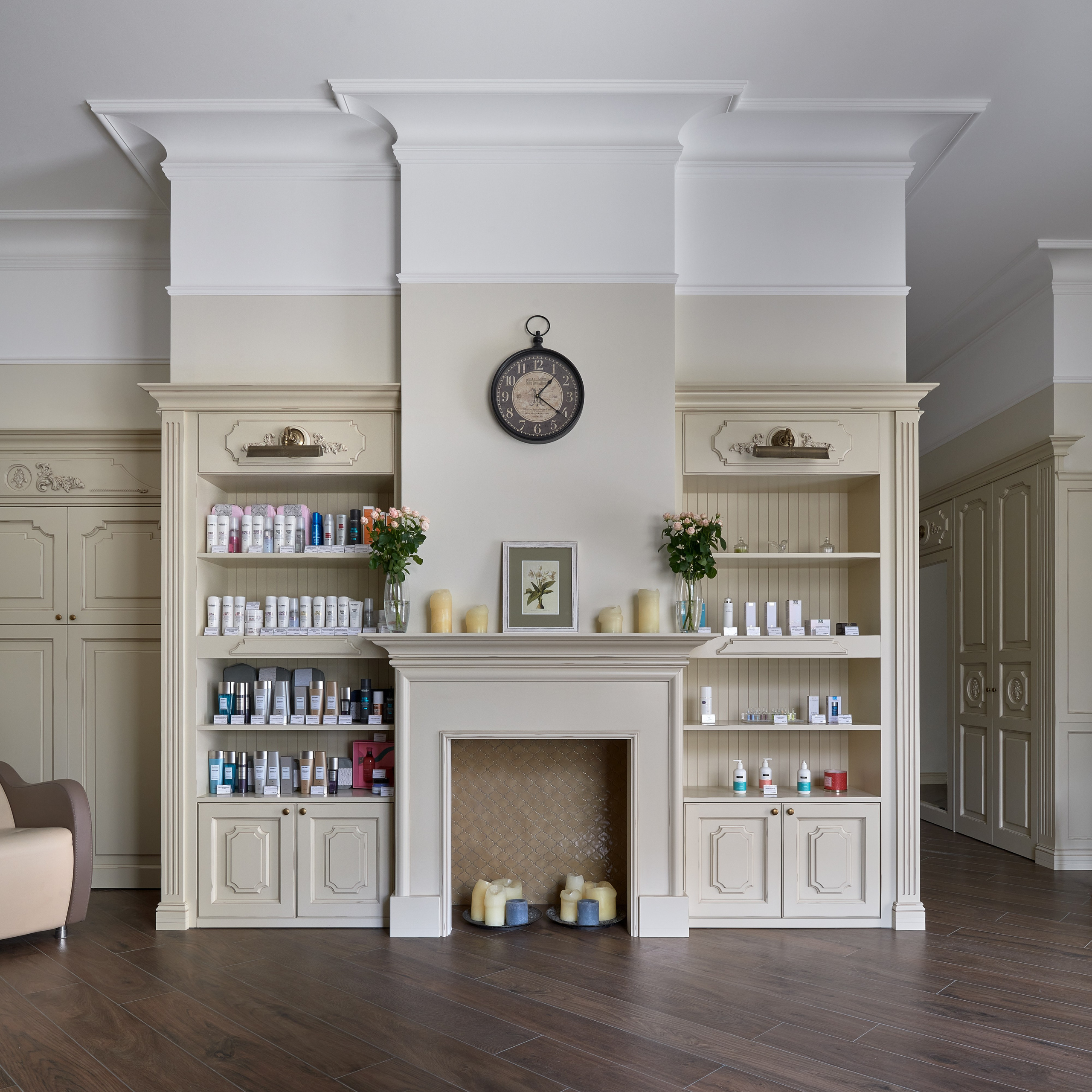 Салон красоты в классическом стиле. Фотограф Наталья Вершинина