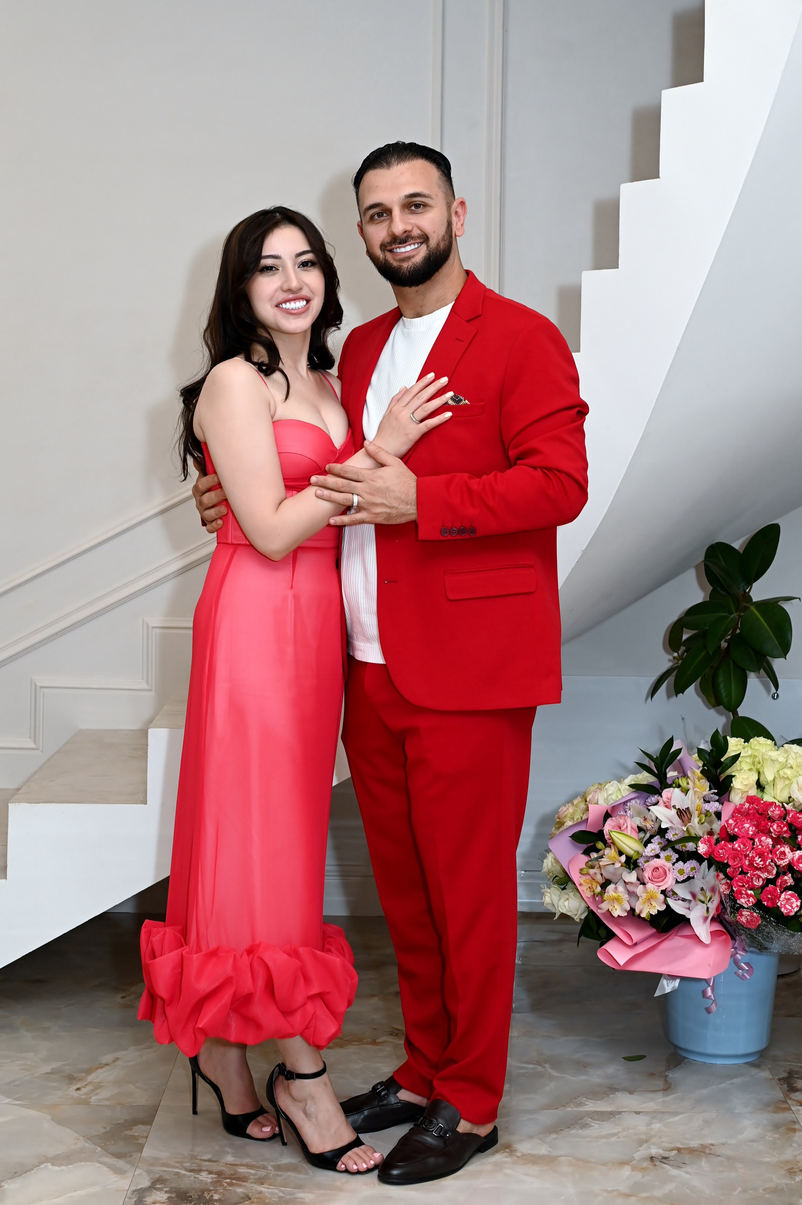 Фотосъёмка помолвки в частном доме. Свадебный и семейный фотограф в Москве Ирина Гончарова