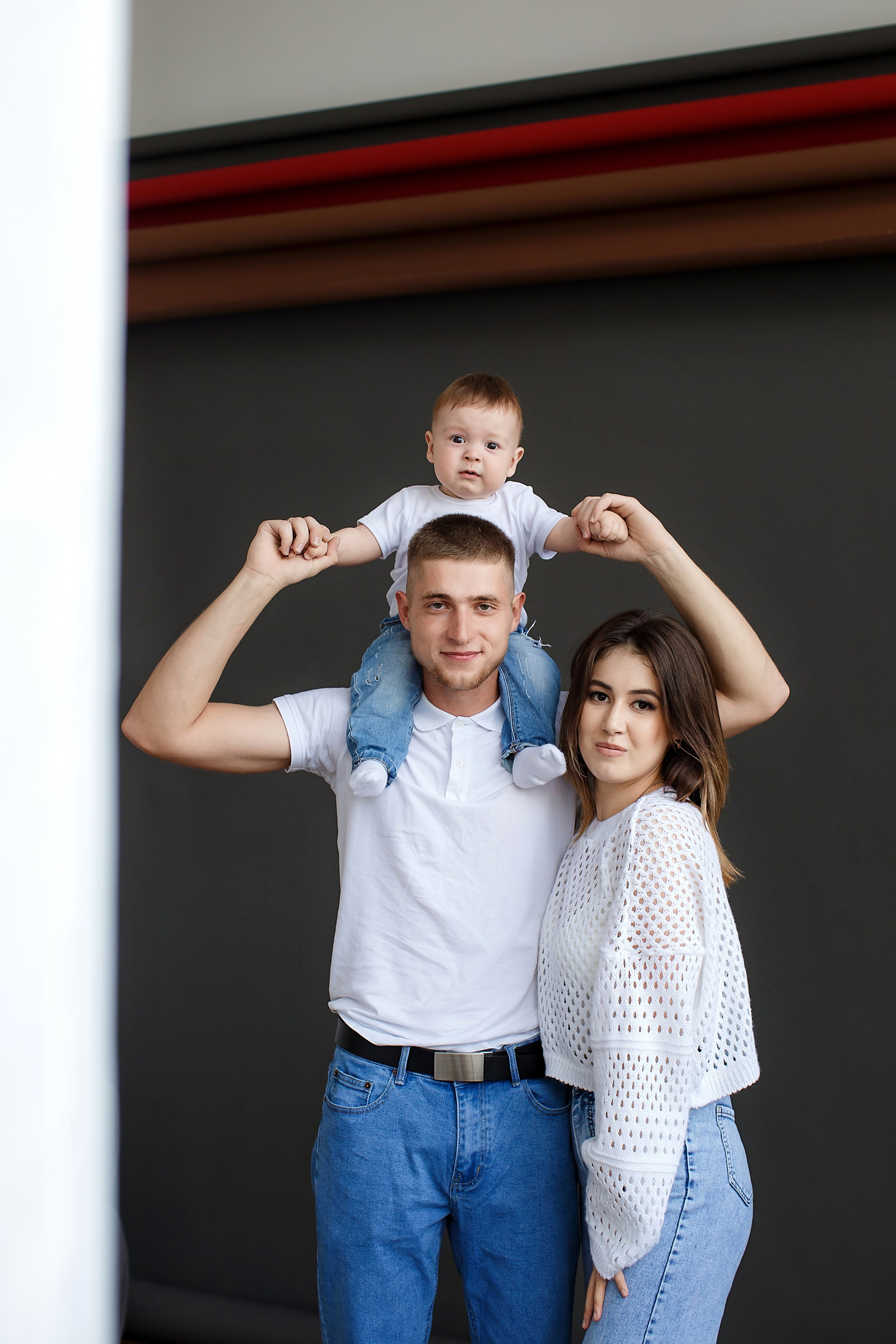 Мирон с родителями. Семейный и детский фотограф в Стерлитамаке Разина Рахмангулова