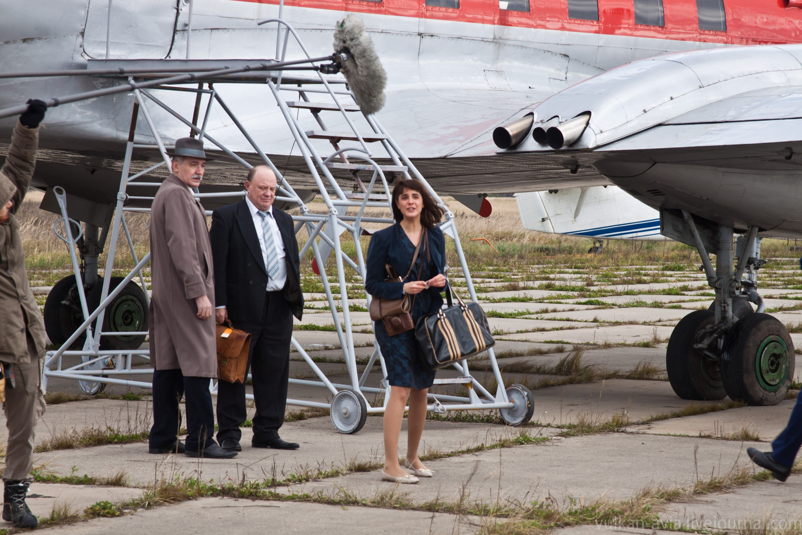 Ил-14Т «Пингвин» в сериале «Палач» режиссёр Вячеслав Никифоров (2014г). Авиационная техника для кино, рекламы и фотосессий