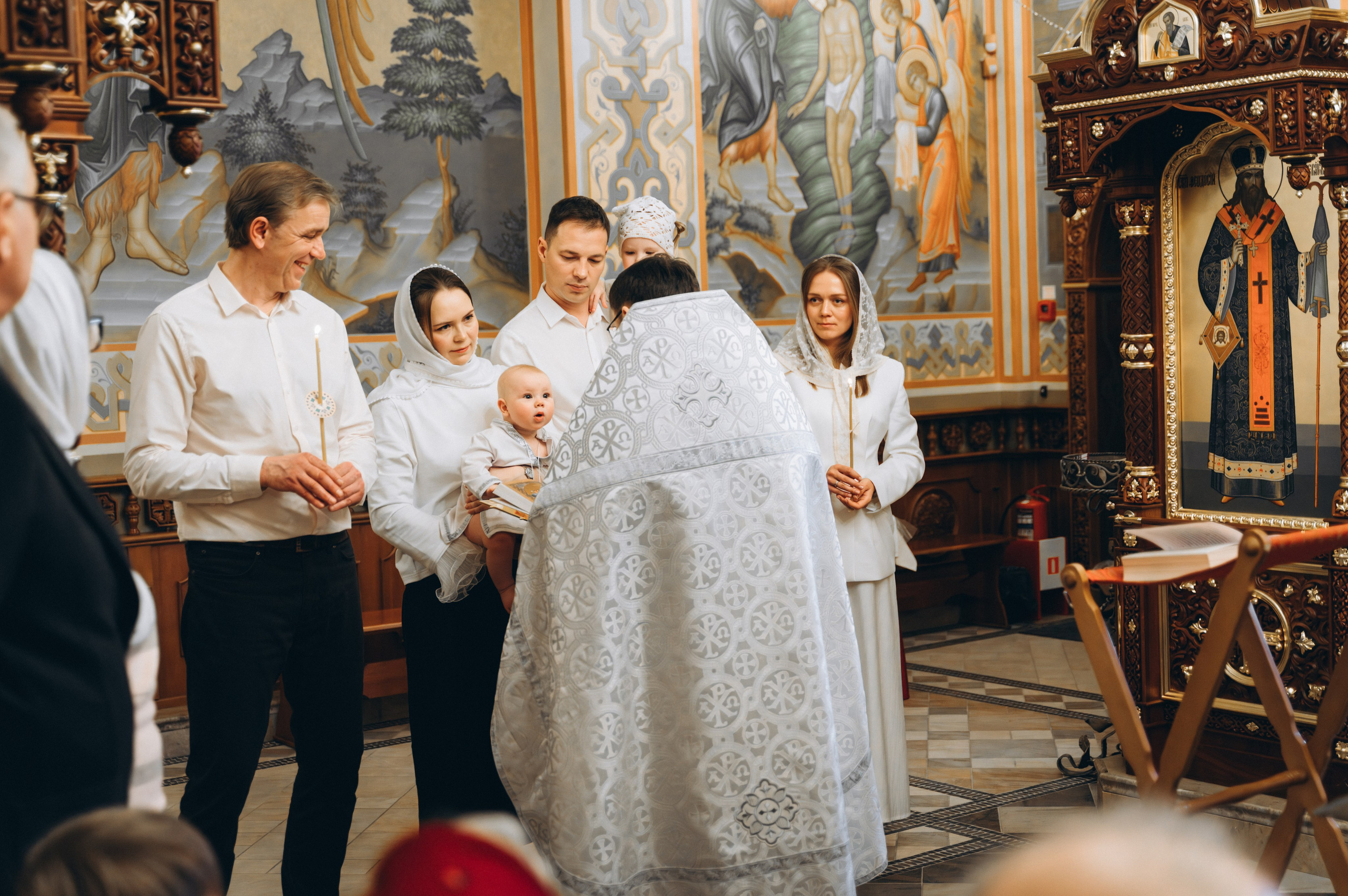 Крещение Фёдора (Храм Всех Святых) криптовый. Семейный фотограф в Минске Дарья Дреко