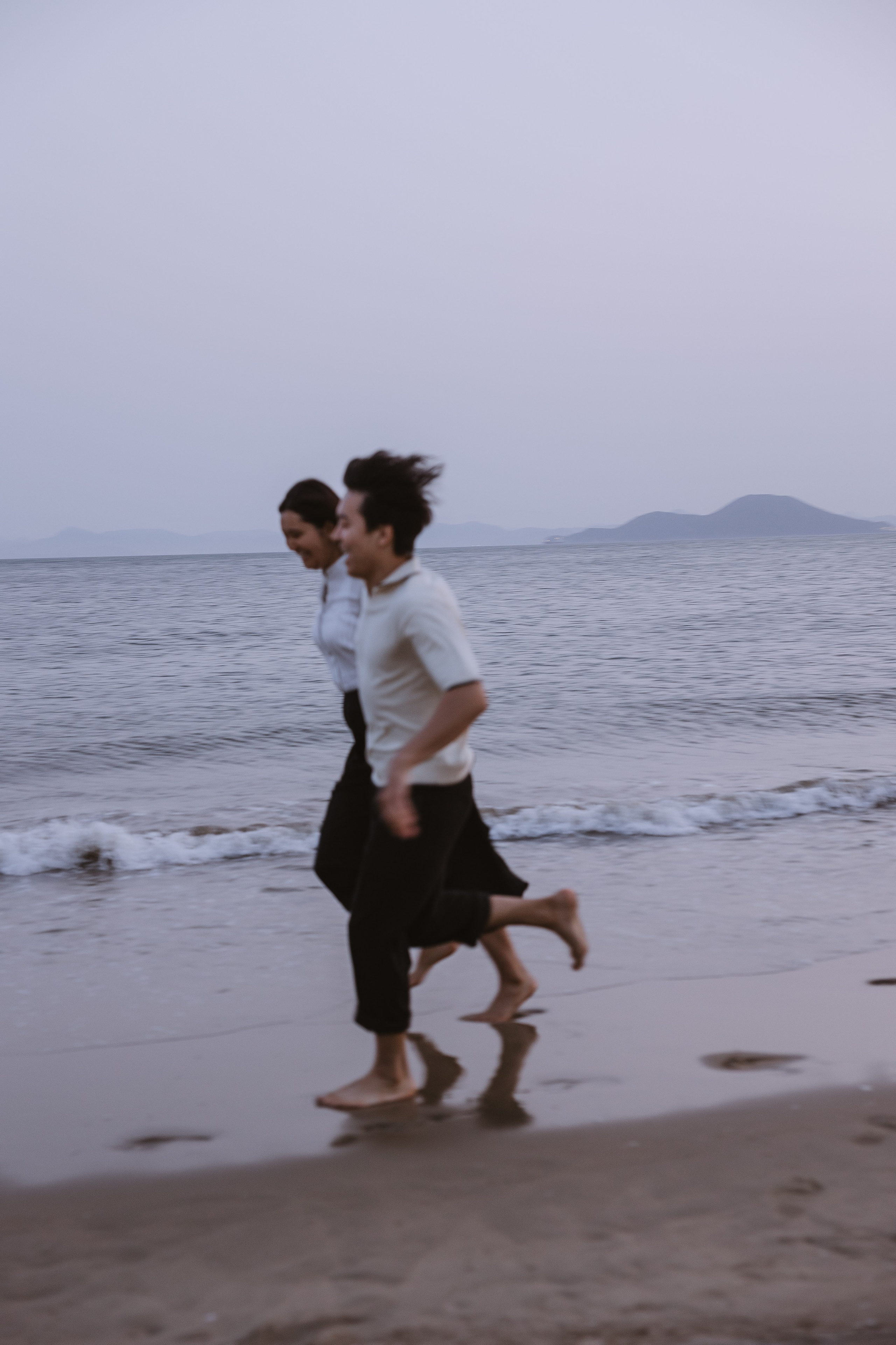 This is an evening walk of lovers. Your photographer in Busan (South Korea) Aleksandra Anufriy