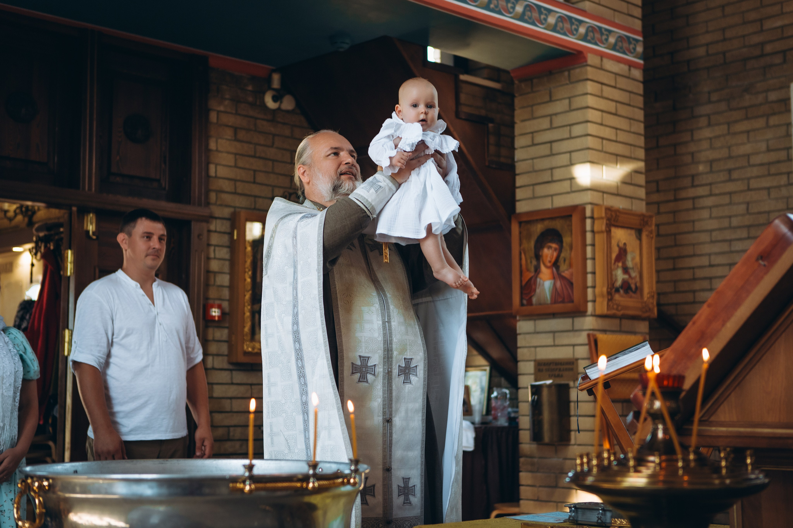 Таинство крещения Милании. Photographer EKATERINA RUSKIKH