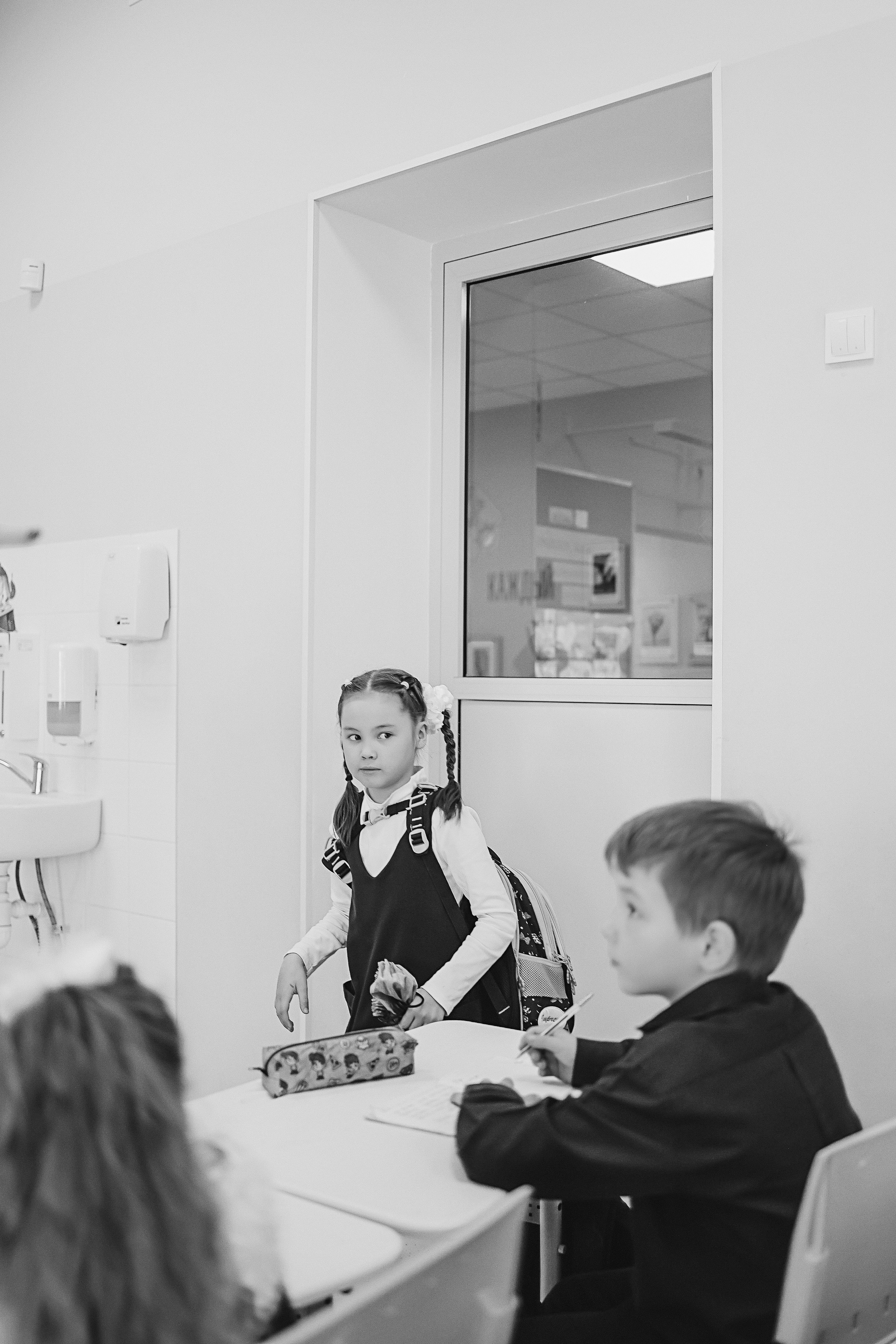 Один день в школе 1 класс. Семейный фотограф Тюмень, фотограф на роды Салмина Мария