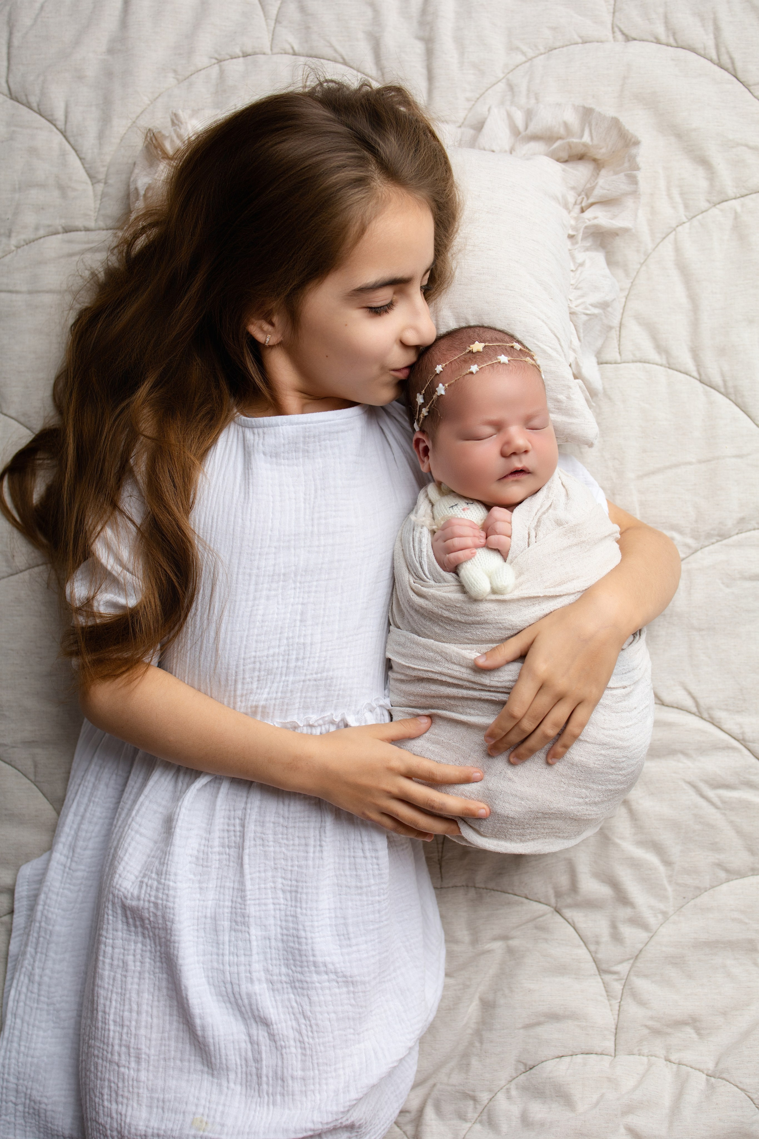 Арина 6 дней. Фотограф новорождённых Newborn Москва