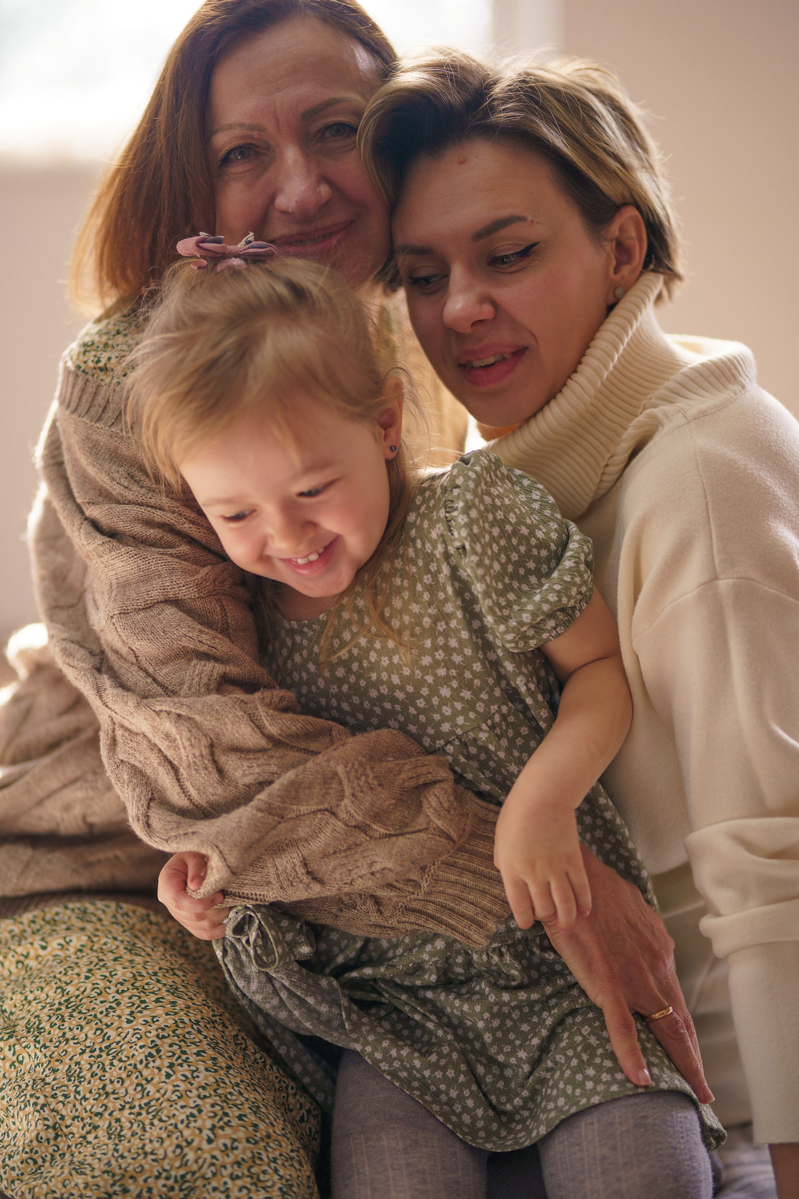 Три поколения. Искренний фотограф