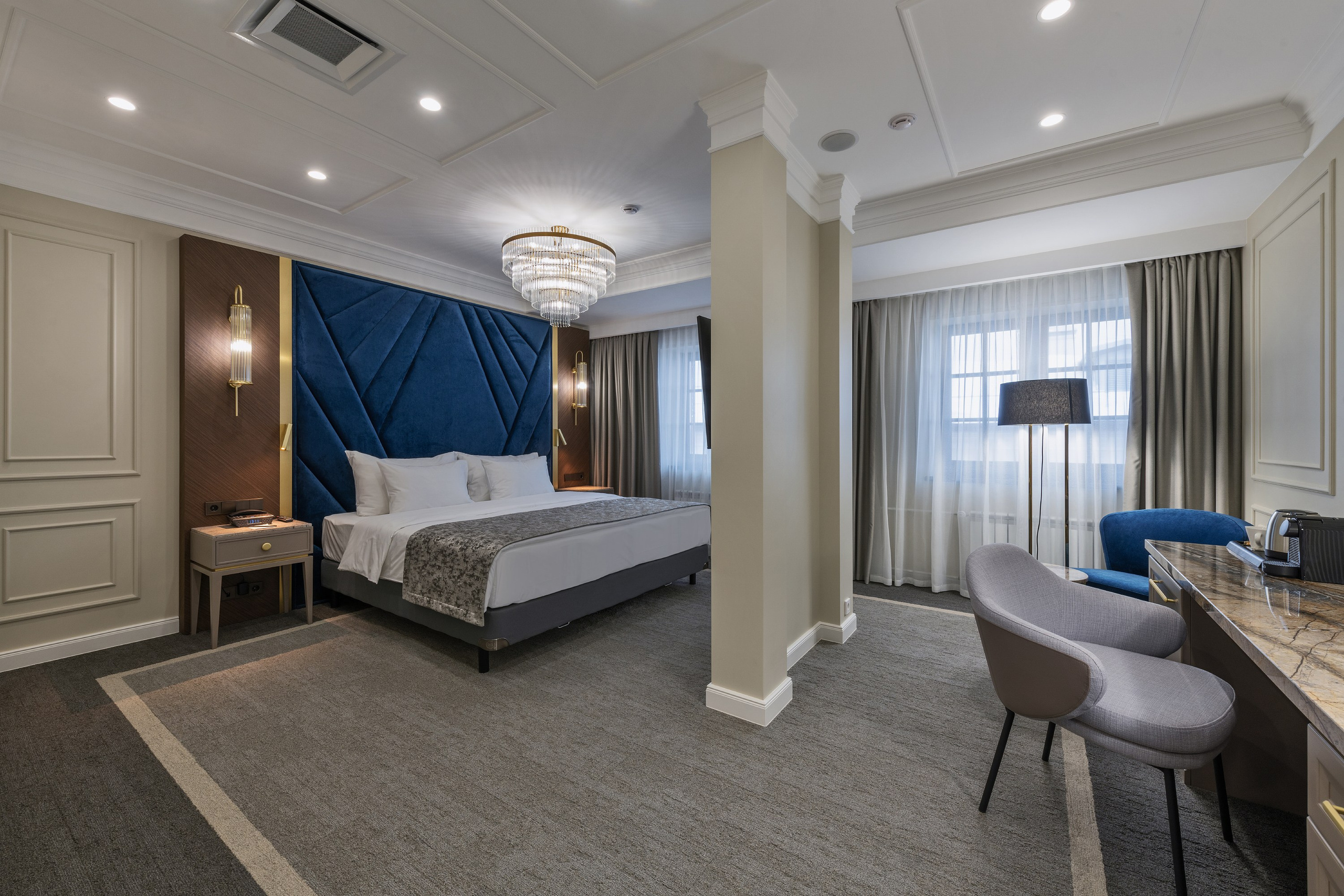 Отель «Ласточка» 5*. Фотосъёмка интерьеров и архитектуры гостиниц, промышленная съёмка