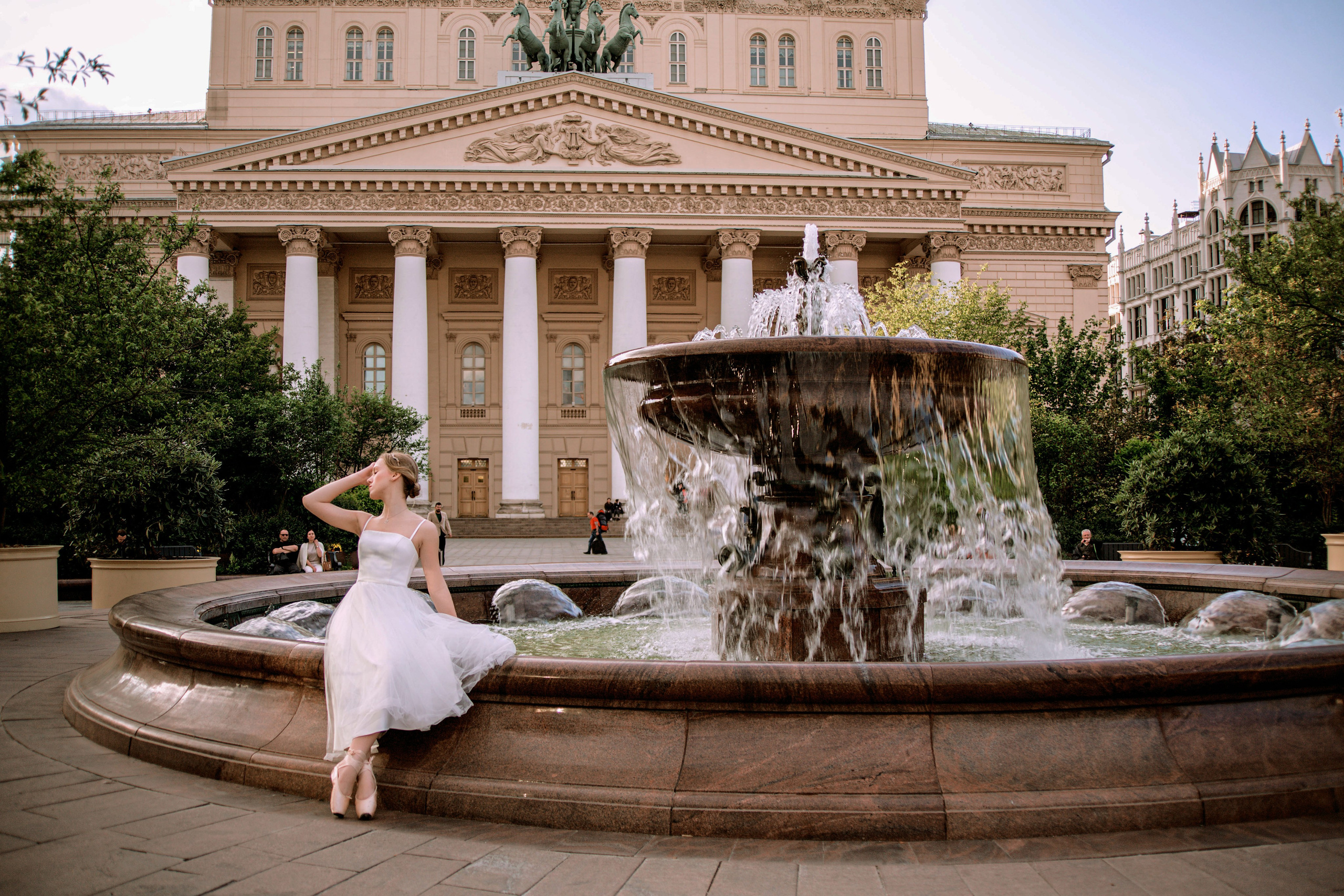 Прогулка балерины. Семейный и детский фотограф в Москве Ольга Кривенцова