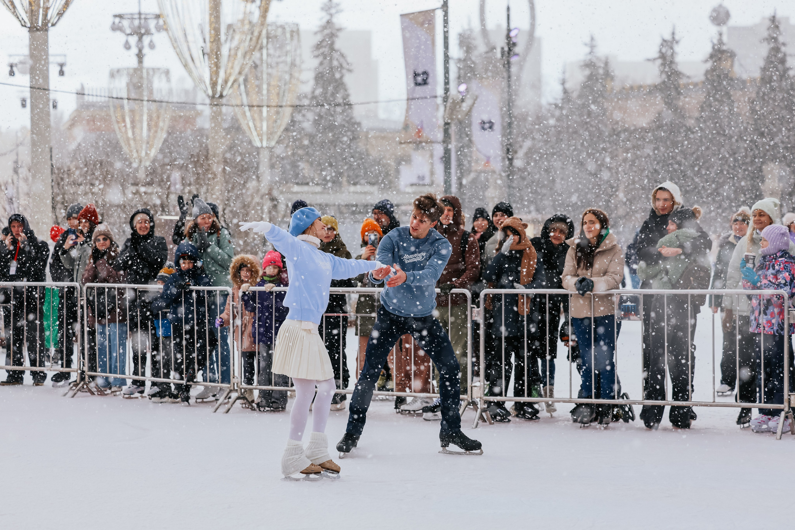 Ледовое шоу ВДНХ проект Московское чаепитие. Фотограф и видеограф Анна Домашенко