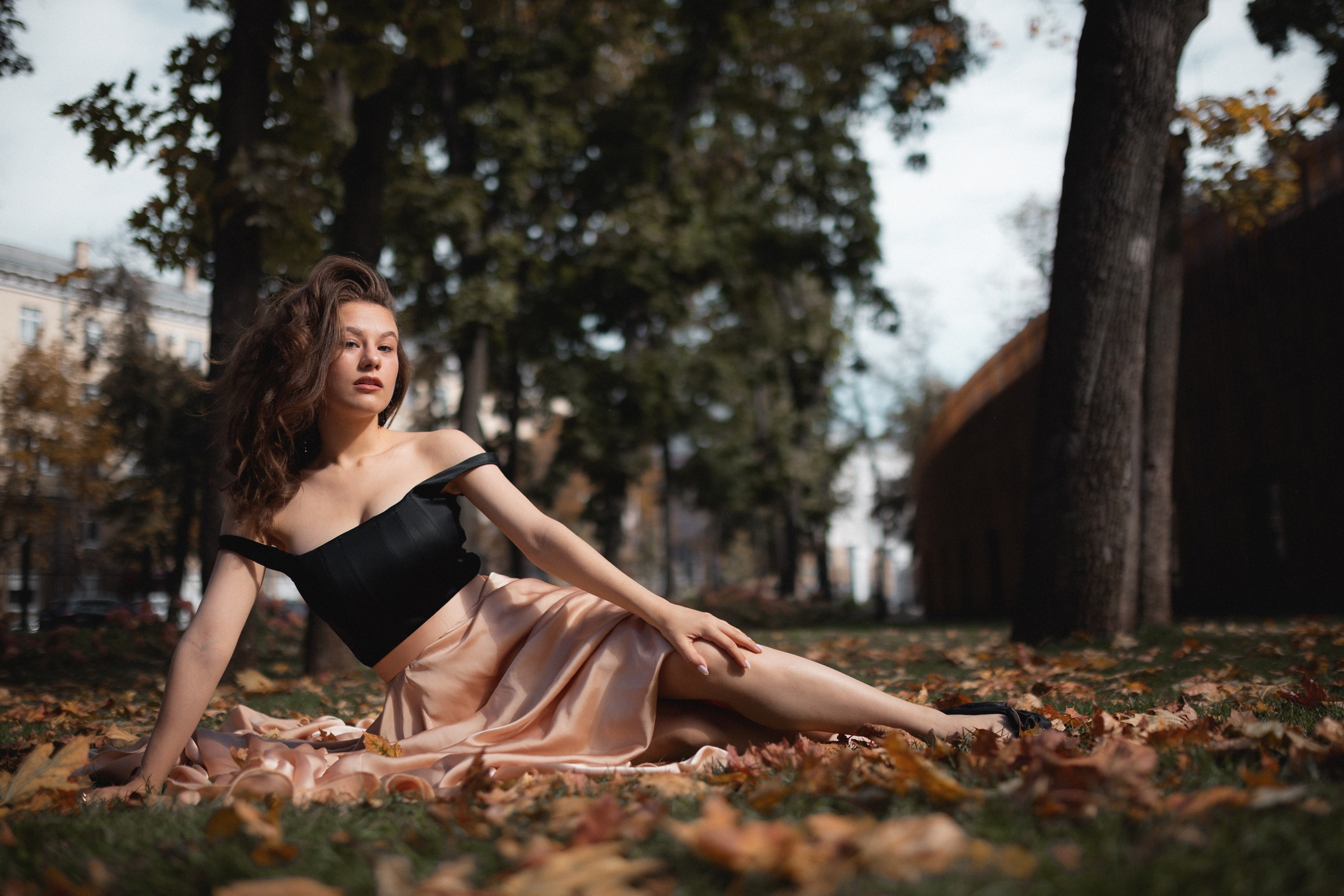 Александра: осенние мотивы. Портретный и репортажный фотограф в Воронеже: Анастасия Пузикова