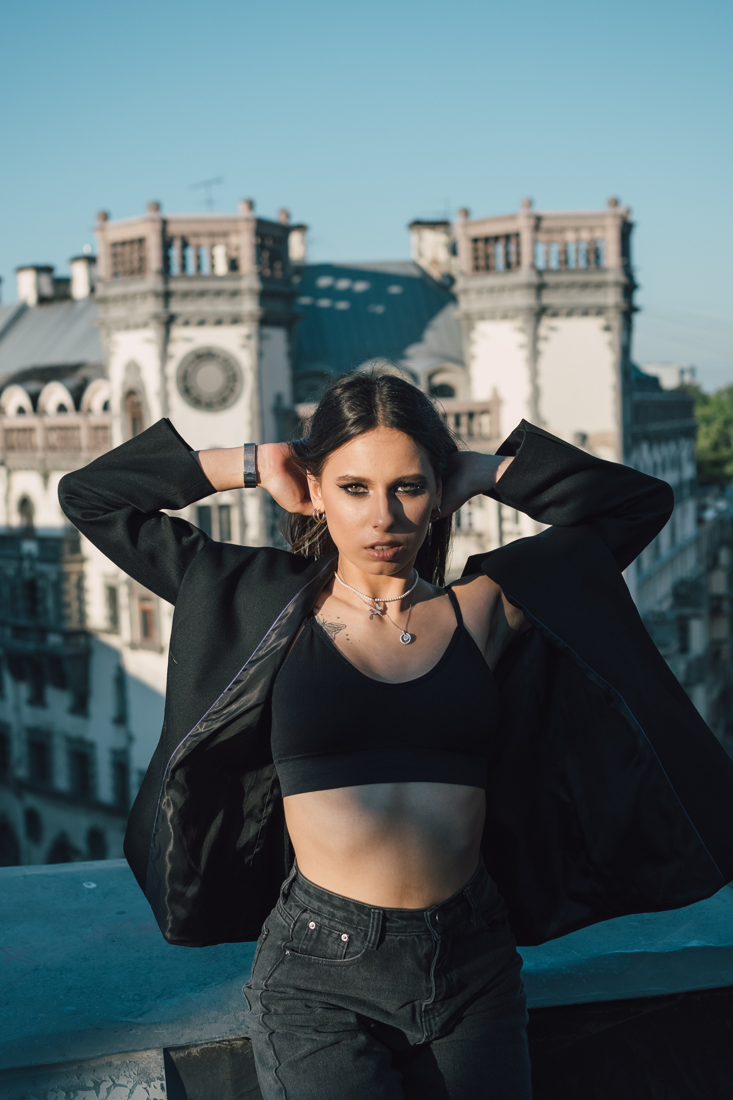 На крыше. Репортажный фотограф в Санкт-Петербурге. Фотограф на мероприятие в СПБ