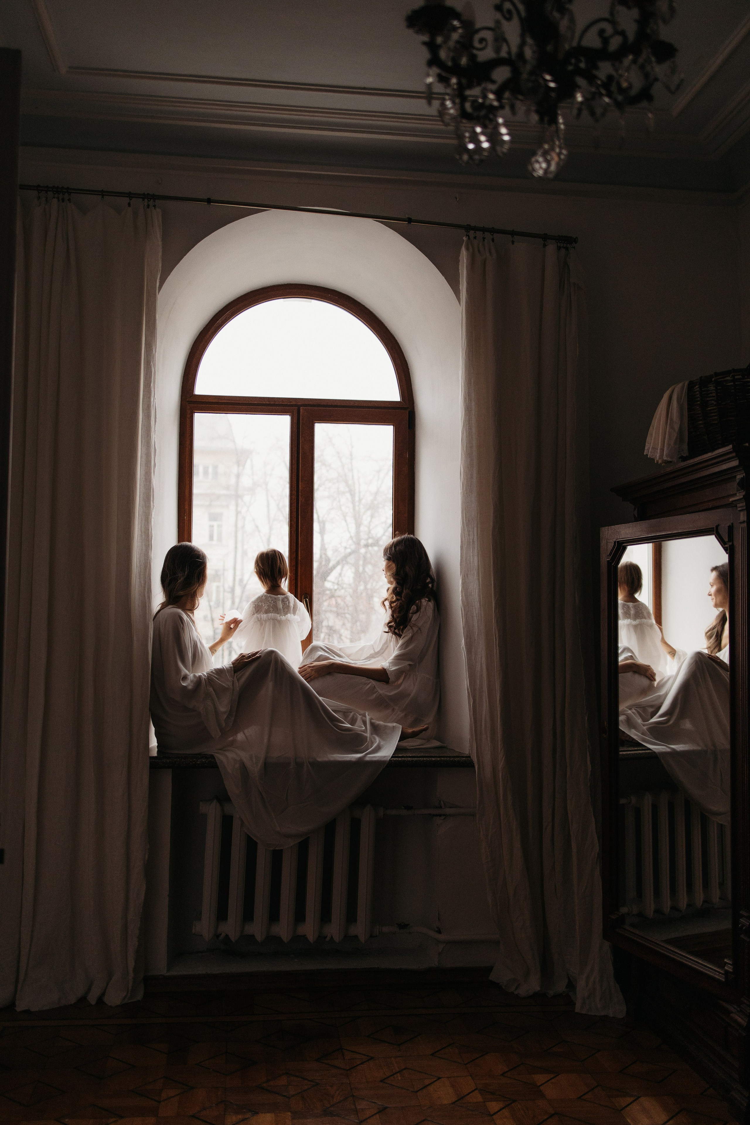 Фотосессия в историческом особняке 1901 года. Семейный фотограф в Москве Марина Петра