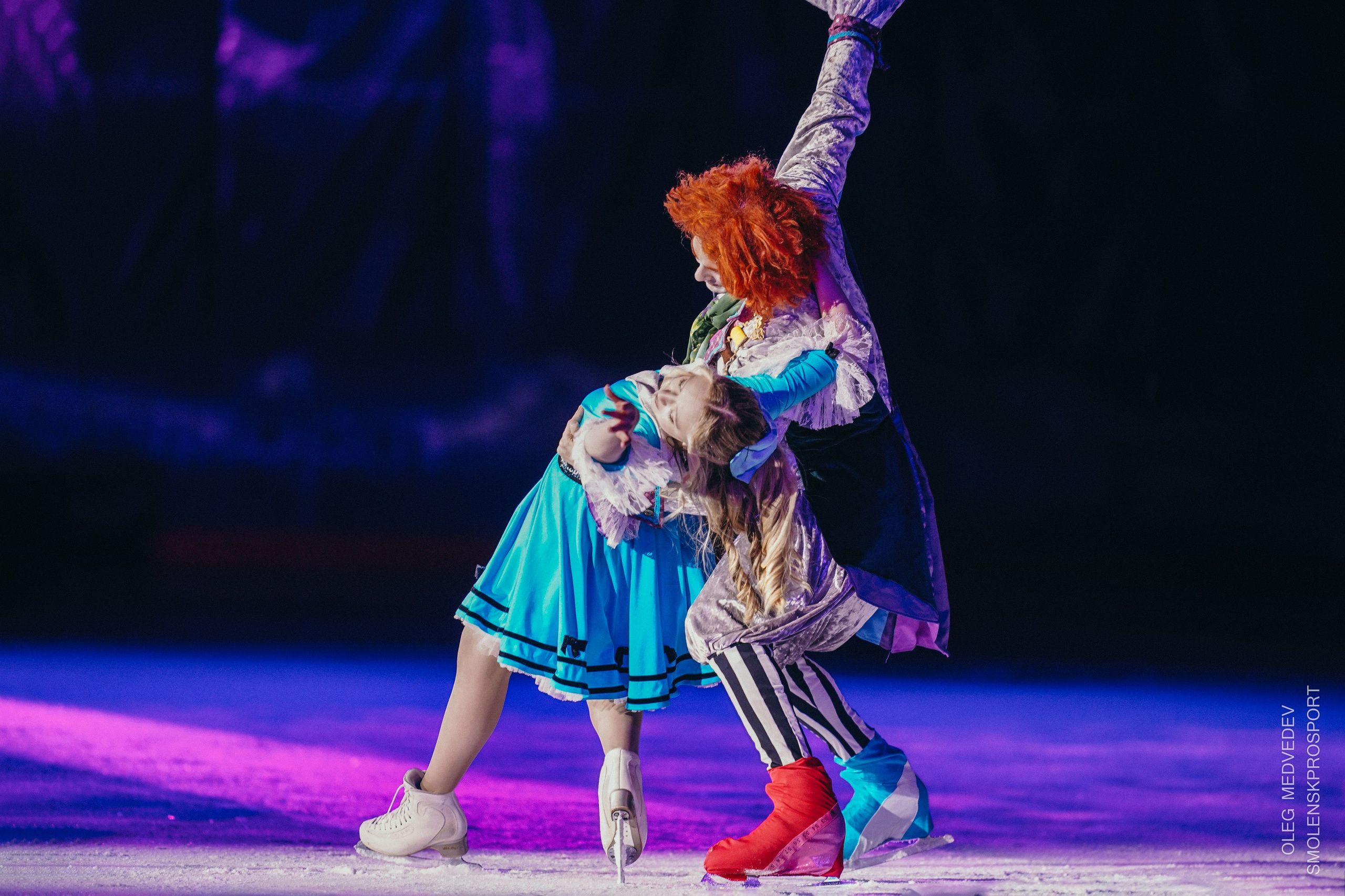 Алиса в стране чудес шоу на льду. Спортивный фотограф Олег Медведев | prosport67 | Смоленск