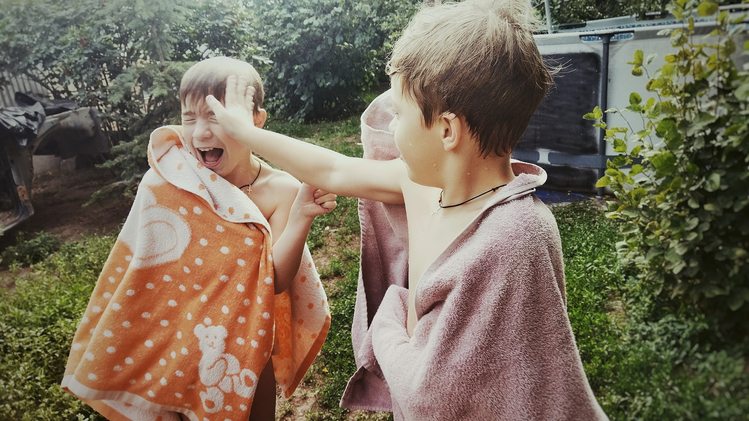 После бассейна летом 2022 года