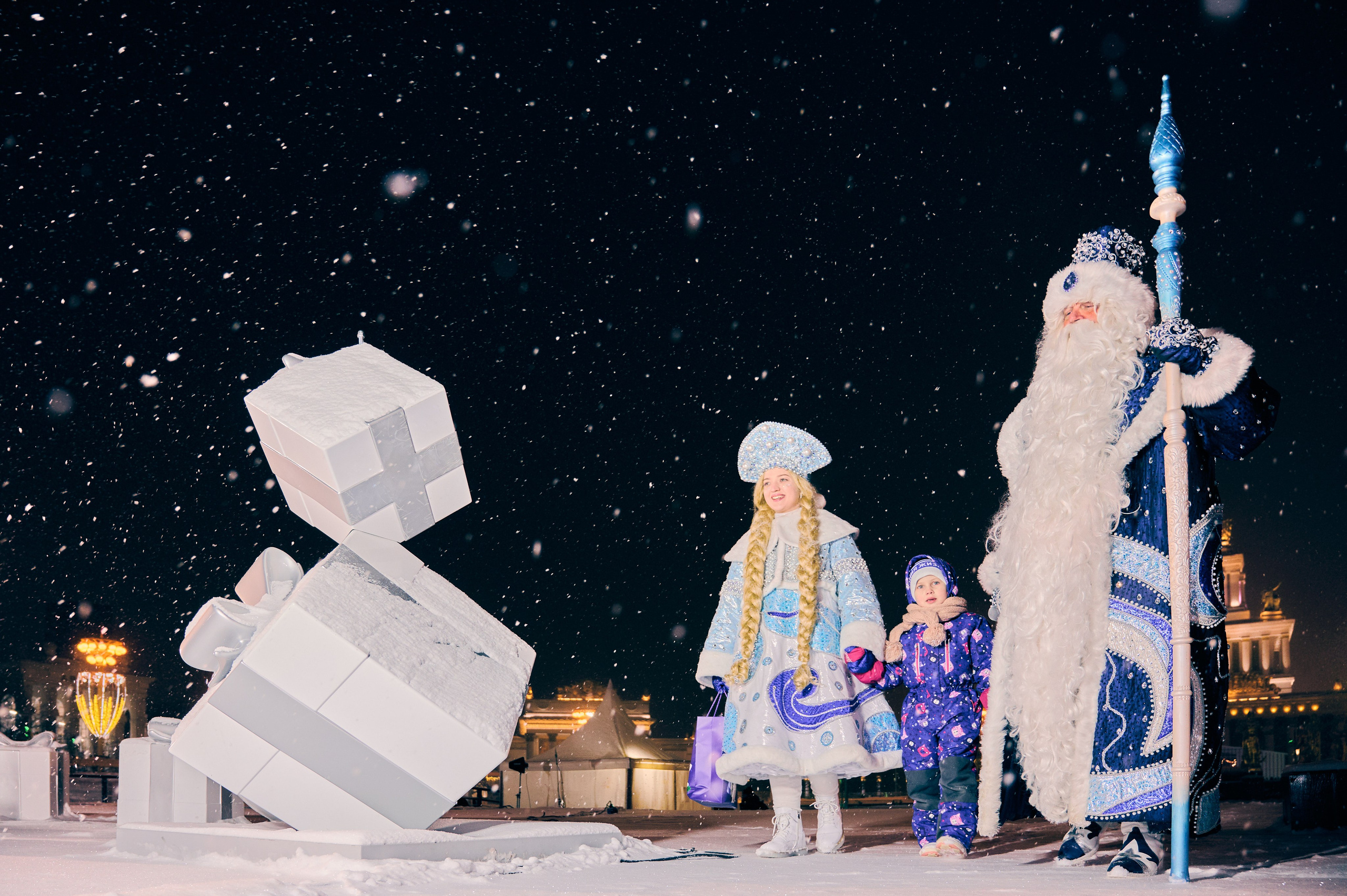 Линия жизни и Дед Мороз на ВДНХ. Никита Хохловский фото и видео продакшн