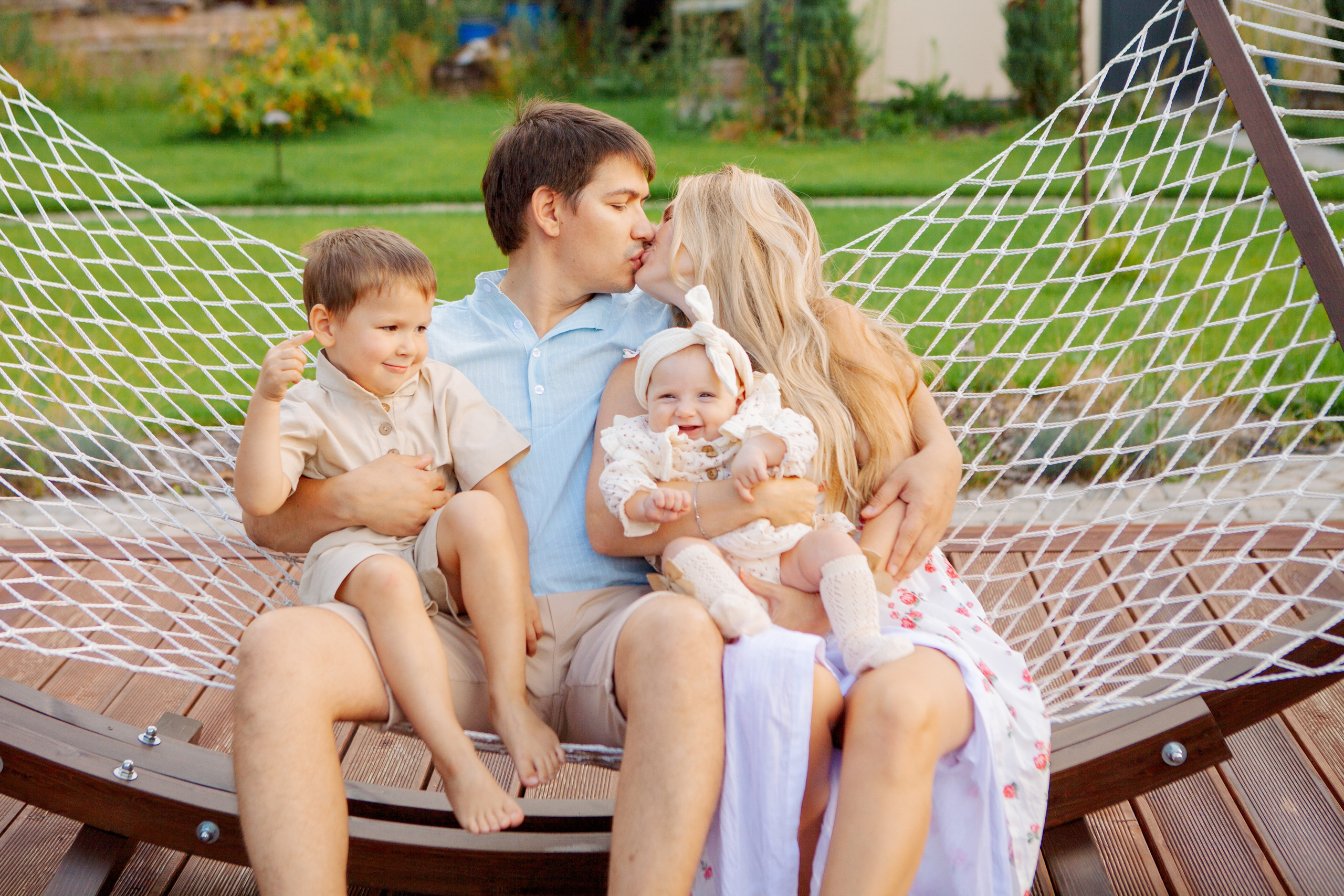 Семейная фотосессия дома. Фотограф Ольга Ефремова