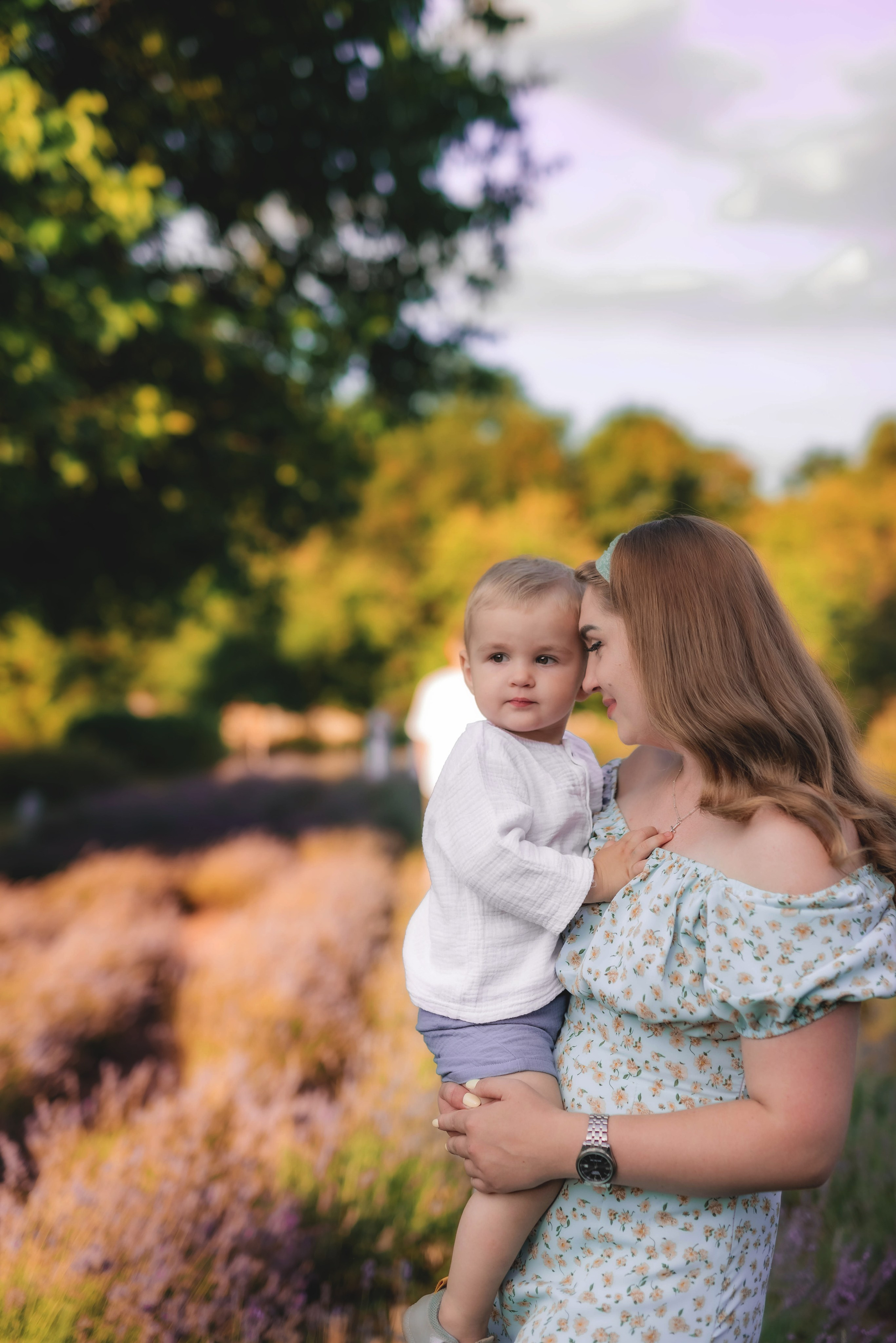 Семейная фотосессия в лаванде. Семейный, детский фотограф в Воронеже Анна Никитина