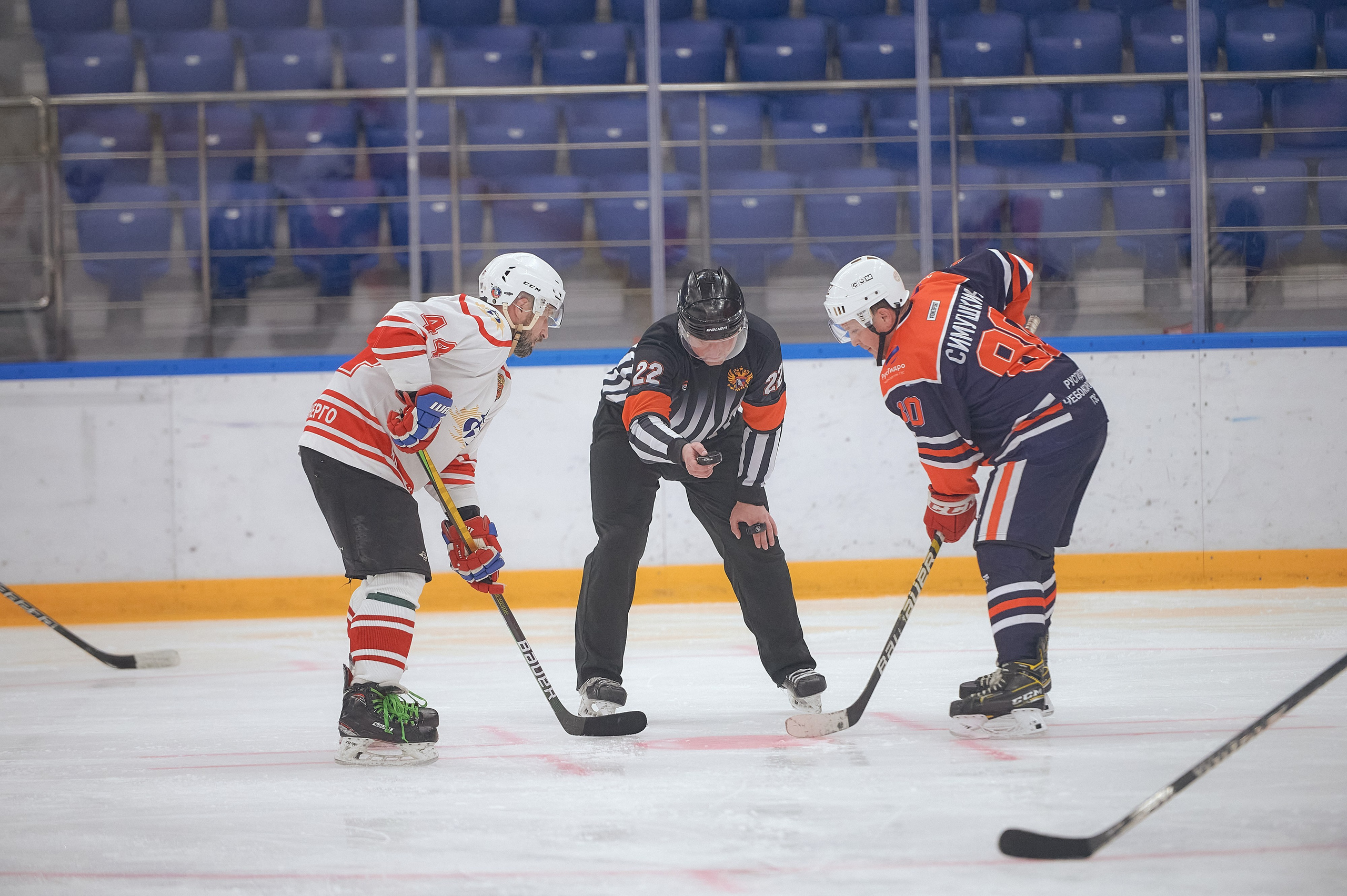 Портфолио репортажной фотосъёмки: Кристалл арена — Хоккей — РусГидро. Фотограф Яковлев Роман — Красноярск
