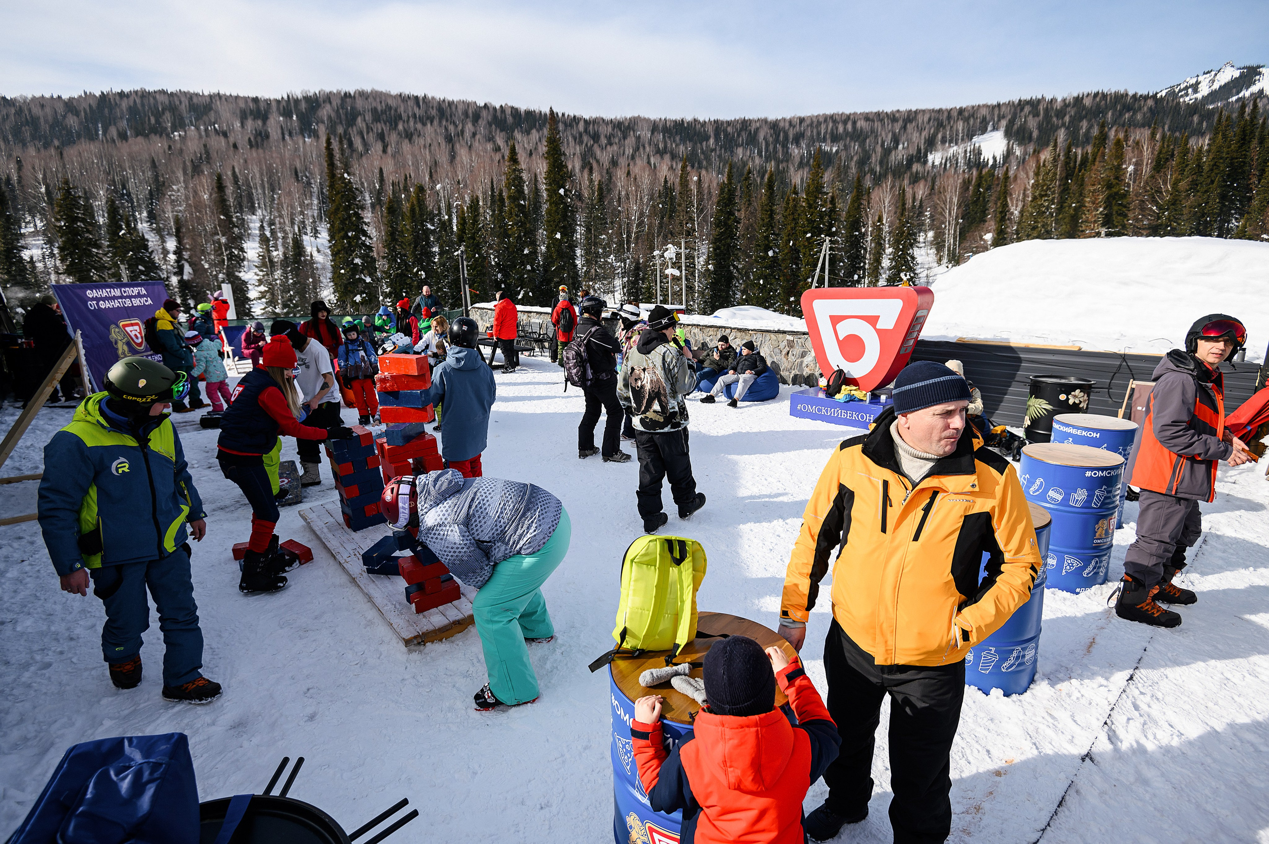 Съемка для Омского бекона