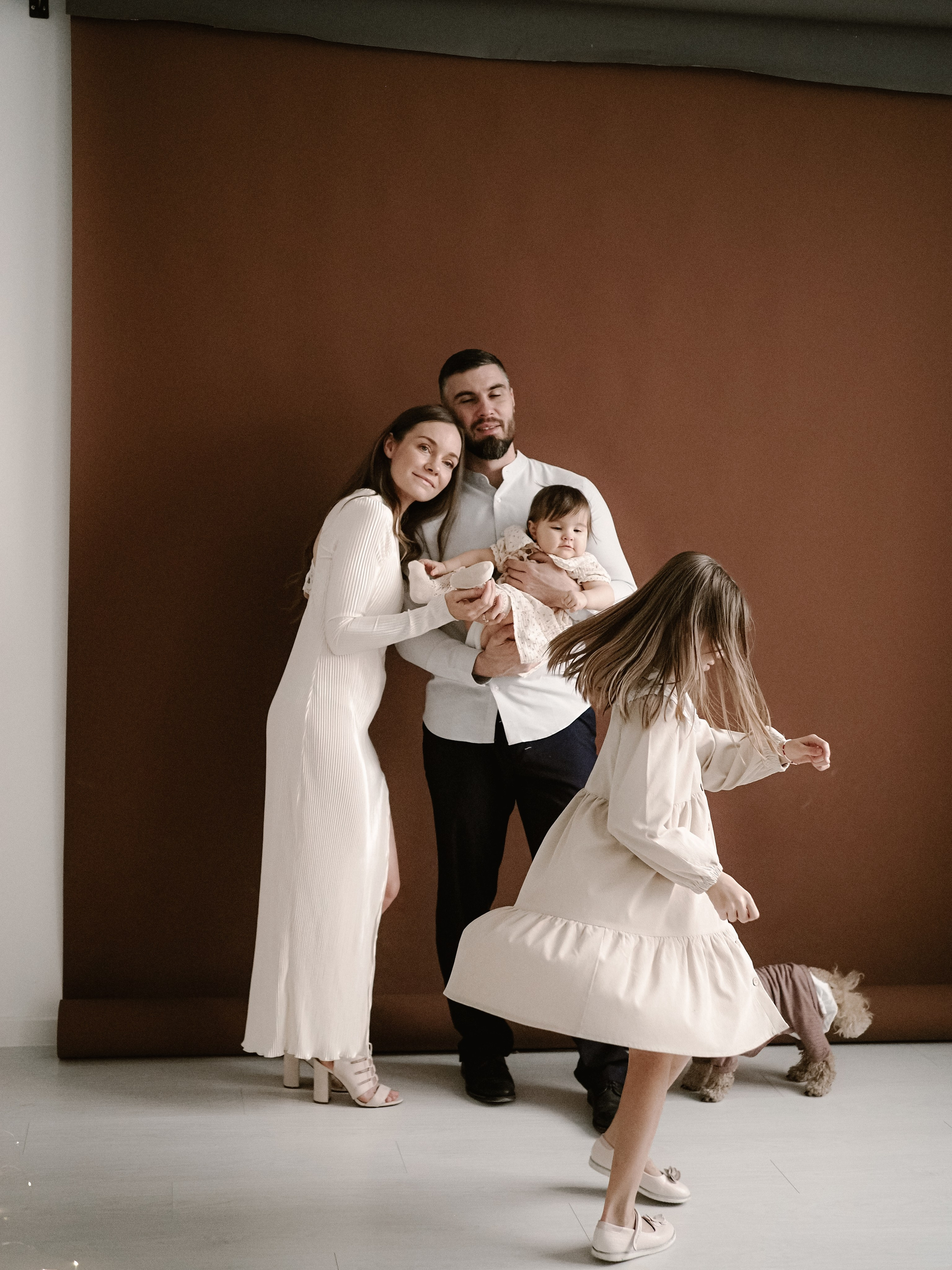 Вся семья и самый главный. Фотограф Рязань. Семейный Свадебный фотограф