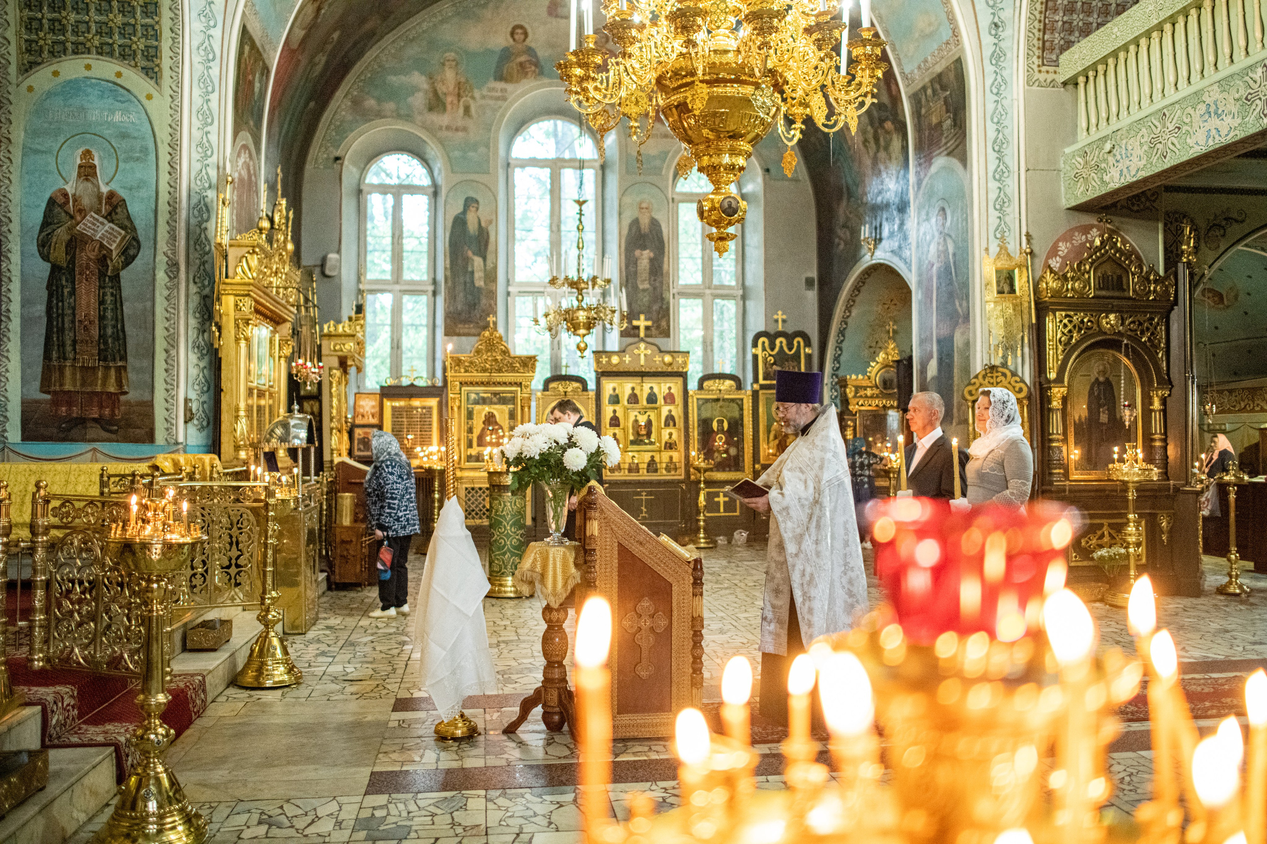 Венчание Ирины и Андрея. Свадебный и портретный фотограф в Москве Галина Борисова