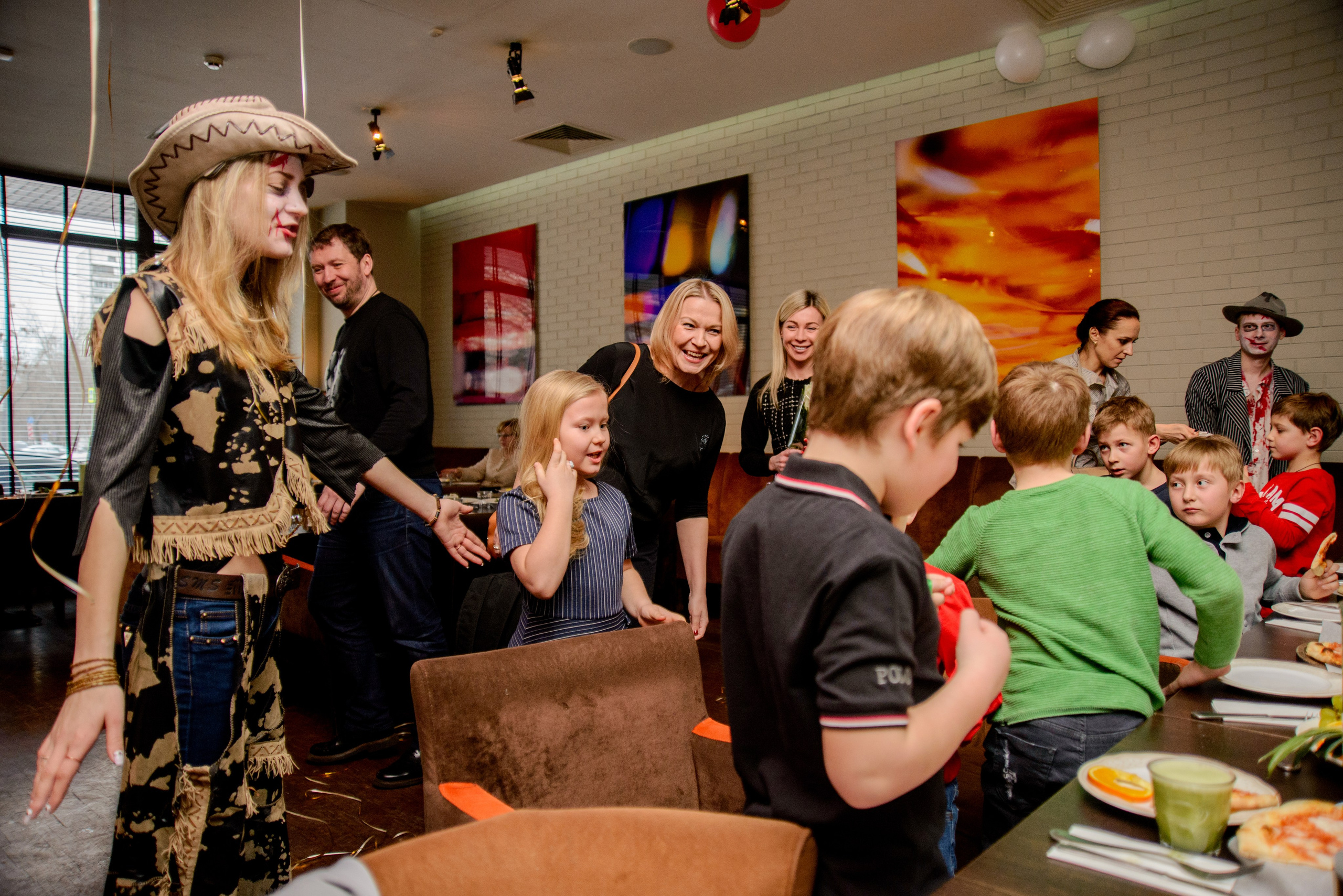 Детский день рождения в ресторане