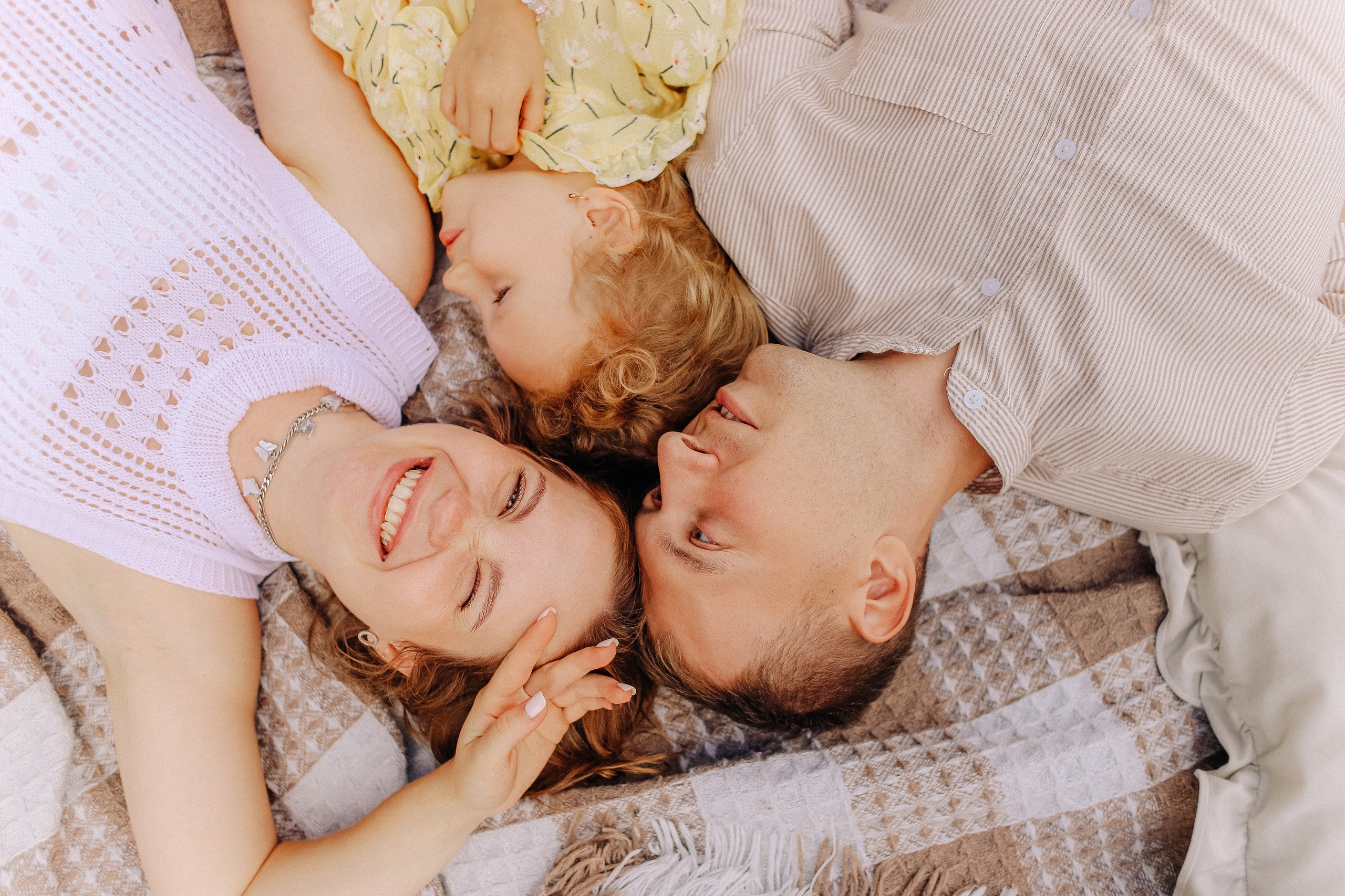 Кристина, Андрей и Вика. Семейный фотограф Юлия Тиева