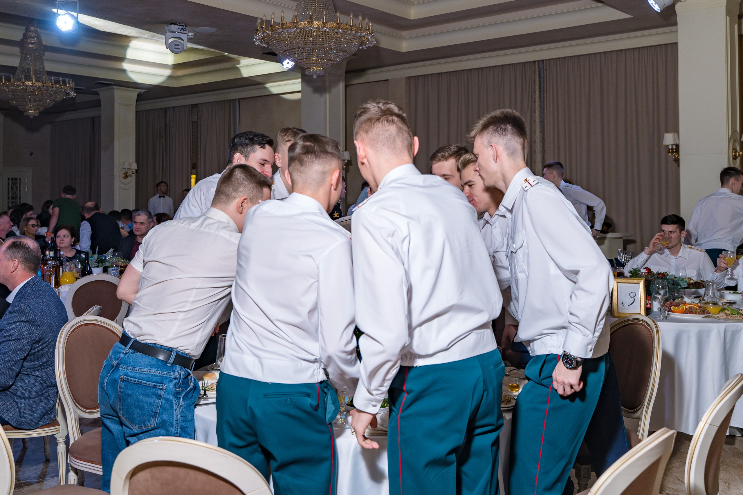 Фотосъемка выпуска военной академии и вручение дипломов