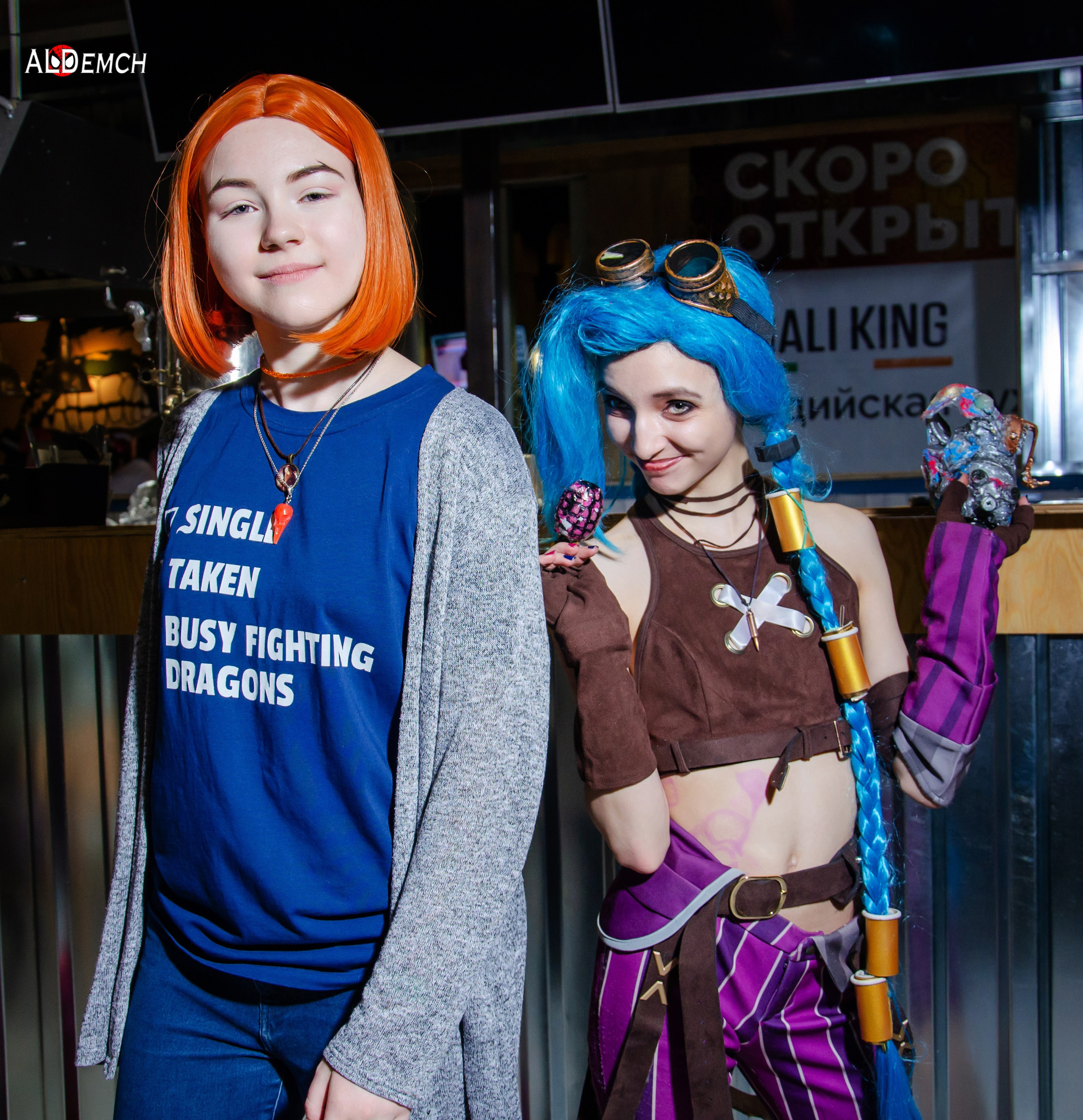 Фото с фотосессии косплея на фестивале ALTER FEST в Москве